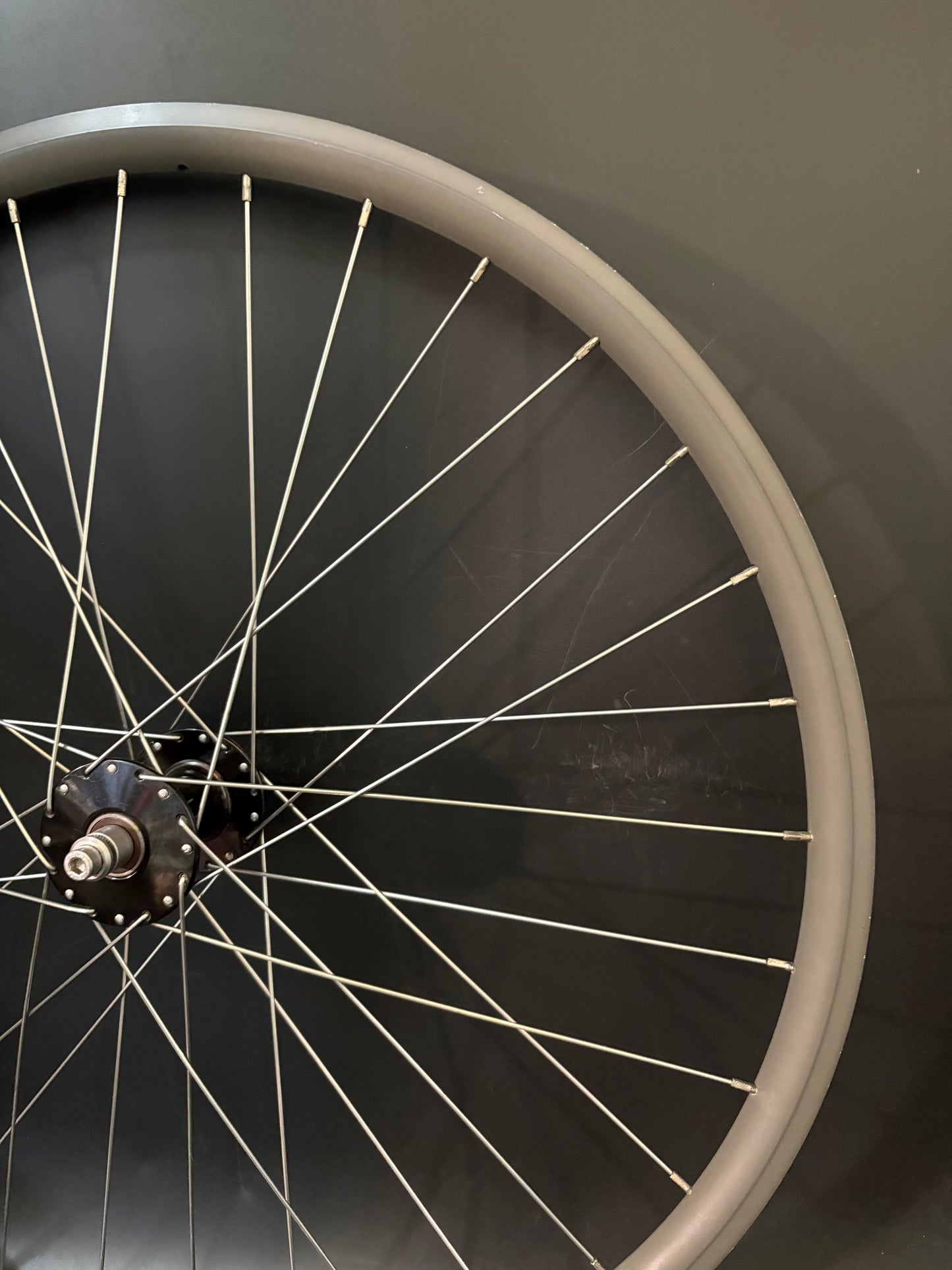 H Plus Son Archetype / Phil Wood Rear Wheel 32h