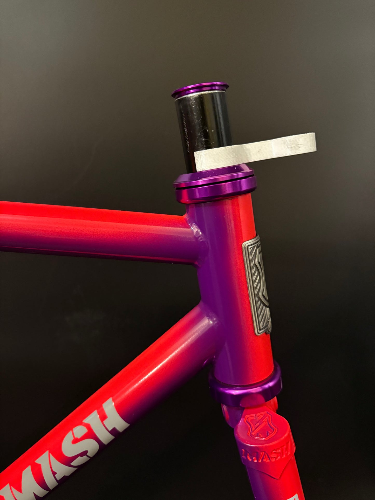Mash Steel Frameset Neon Purple Fade 53cm