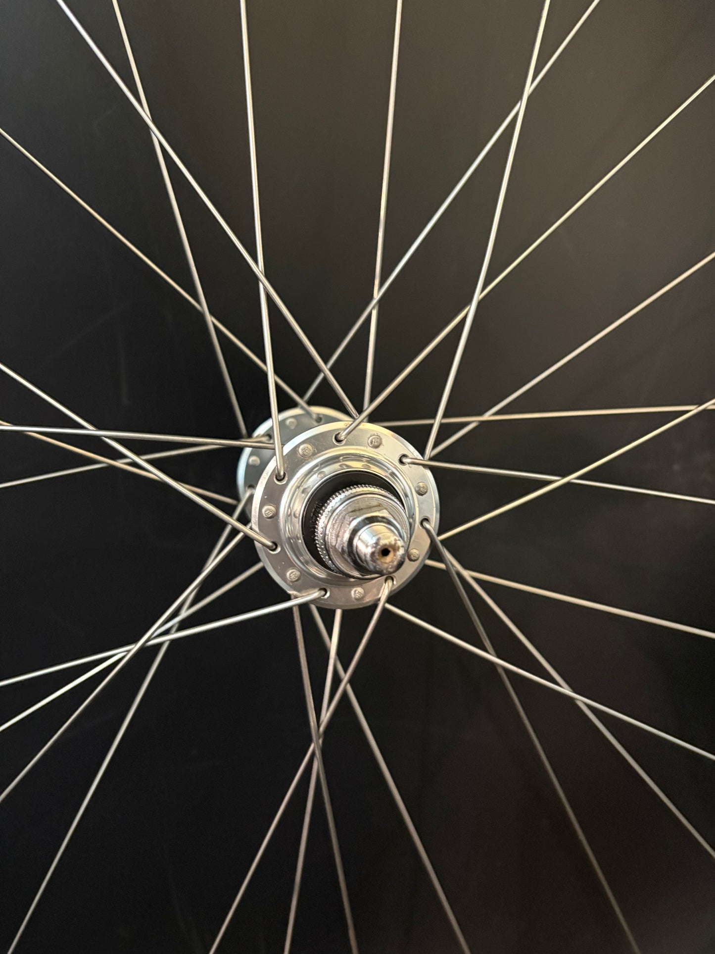 Mavic Open Pro Black / Dura Ace LF 7710 Wheelset 28h