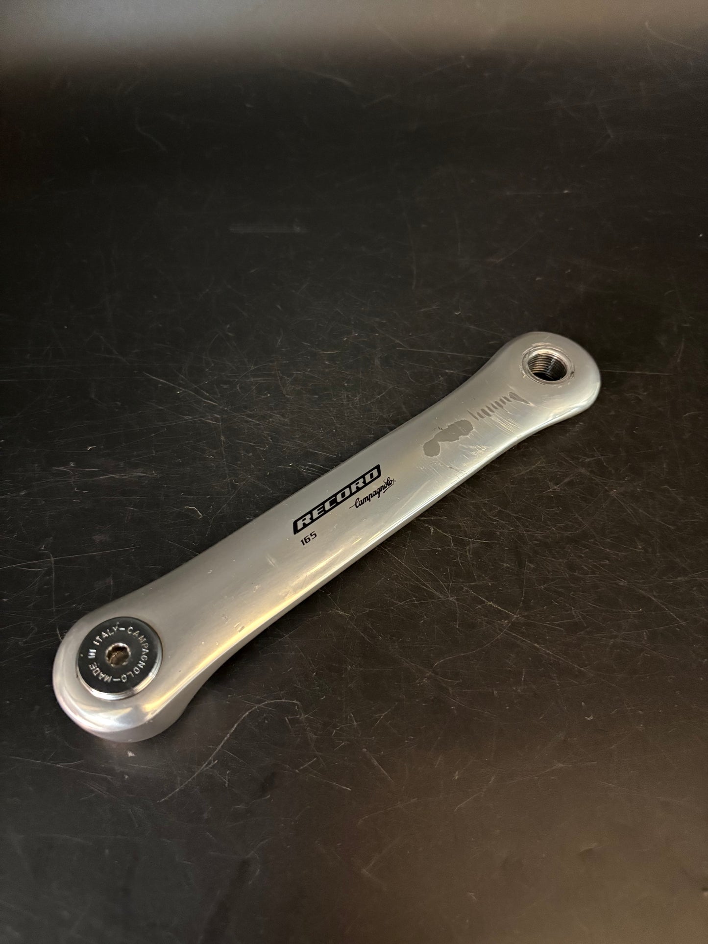 Campagnolo Record Pista Cranks Silver 165mm