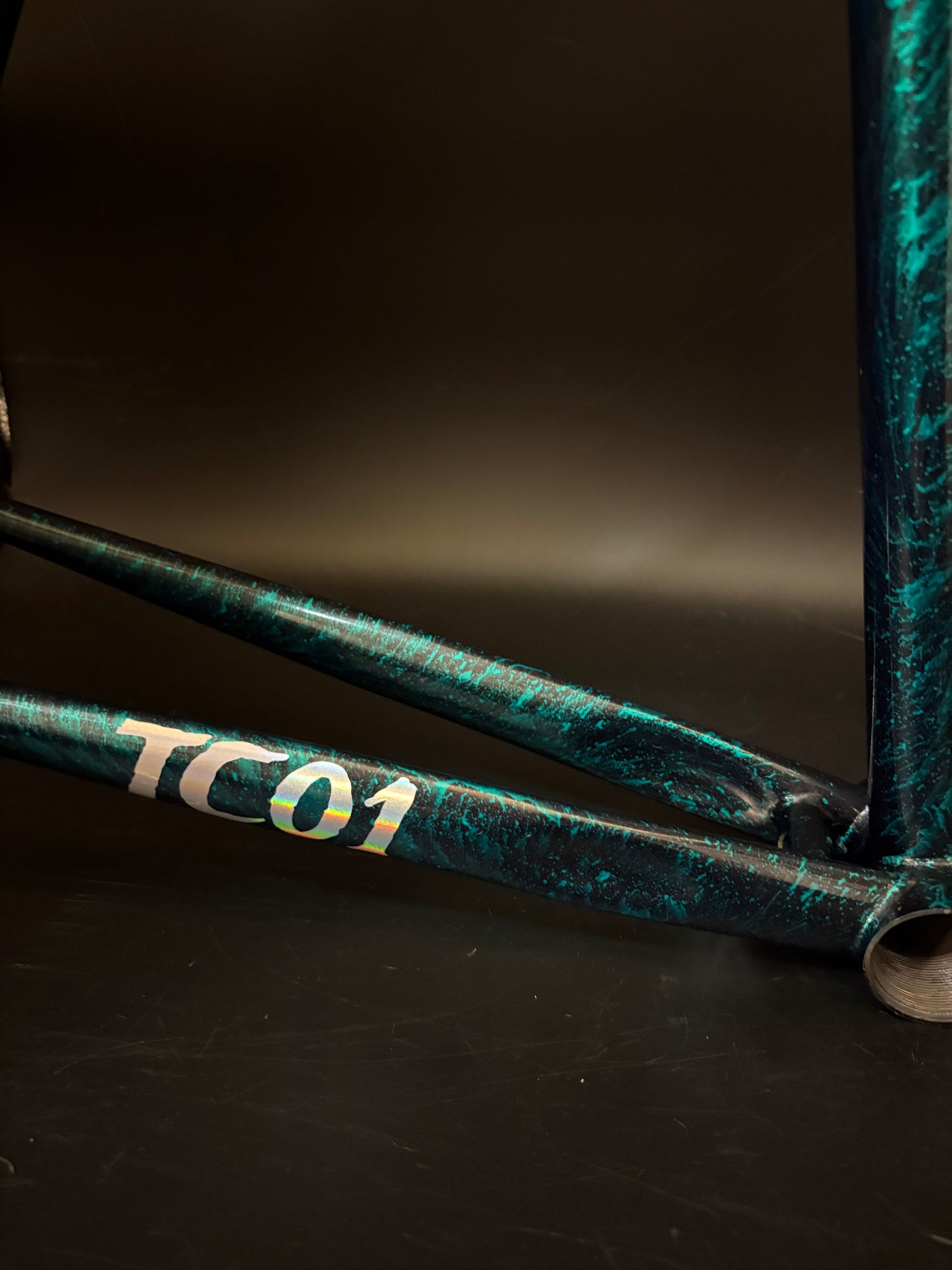 Weapon TC01 Frameset Marble Green XL 58cm