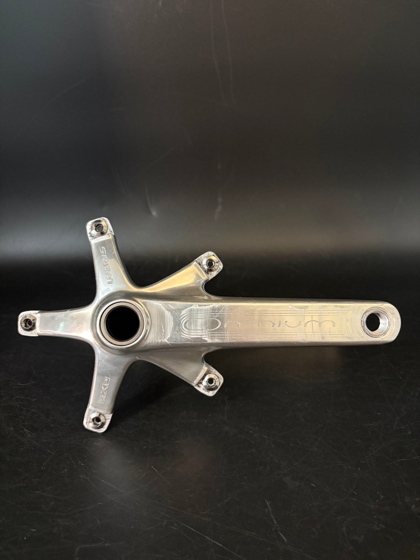 Sram Omnium Cranks Silver 167.5mm