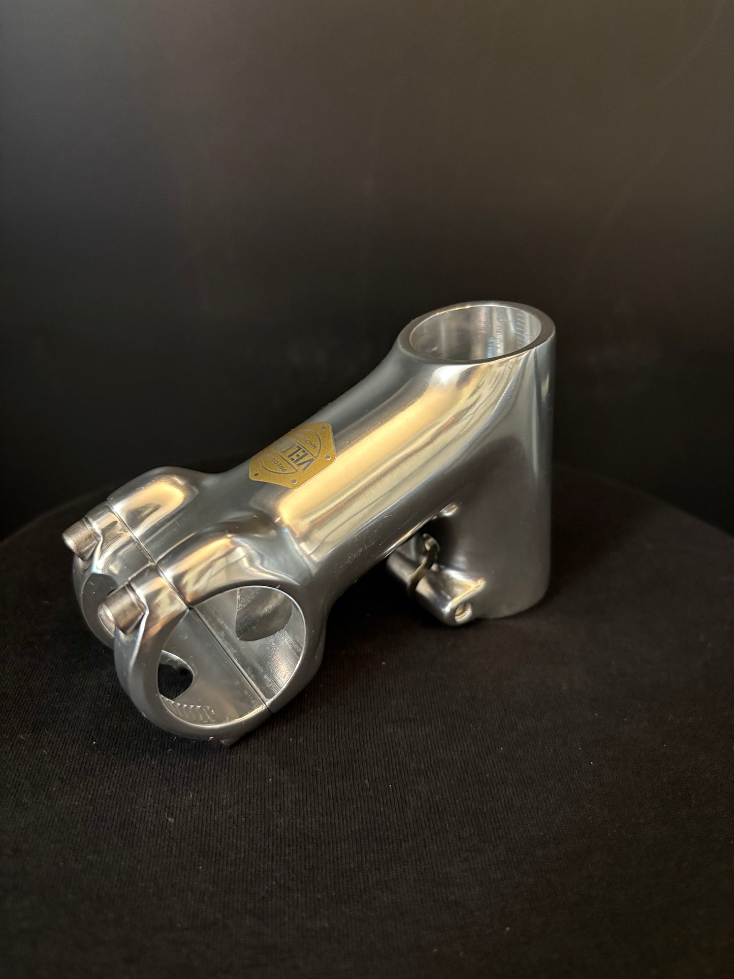 Veloci Spacerless Stem Silver 80mm 31.8 15deg