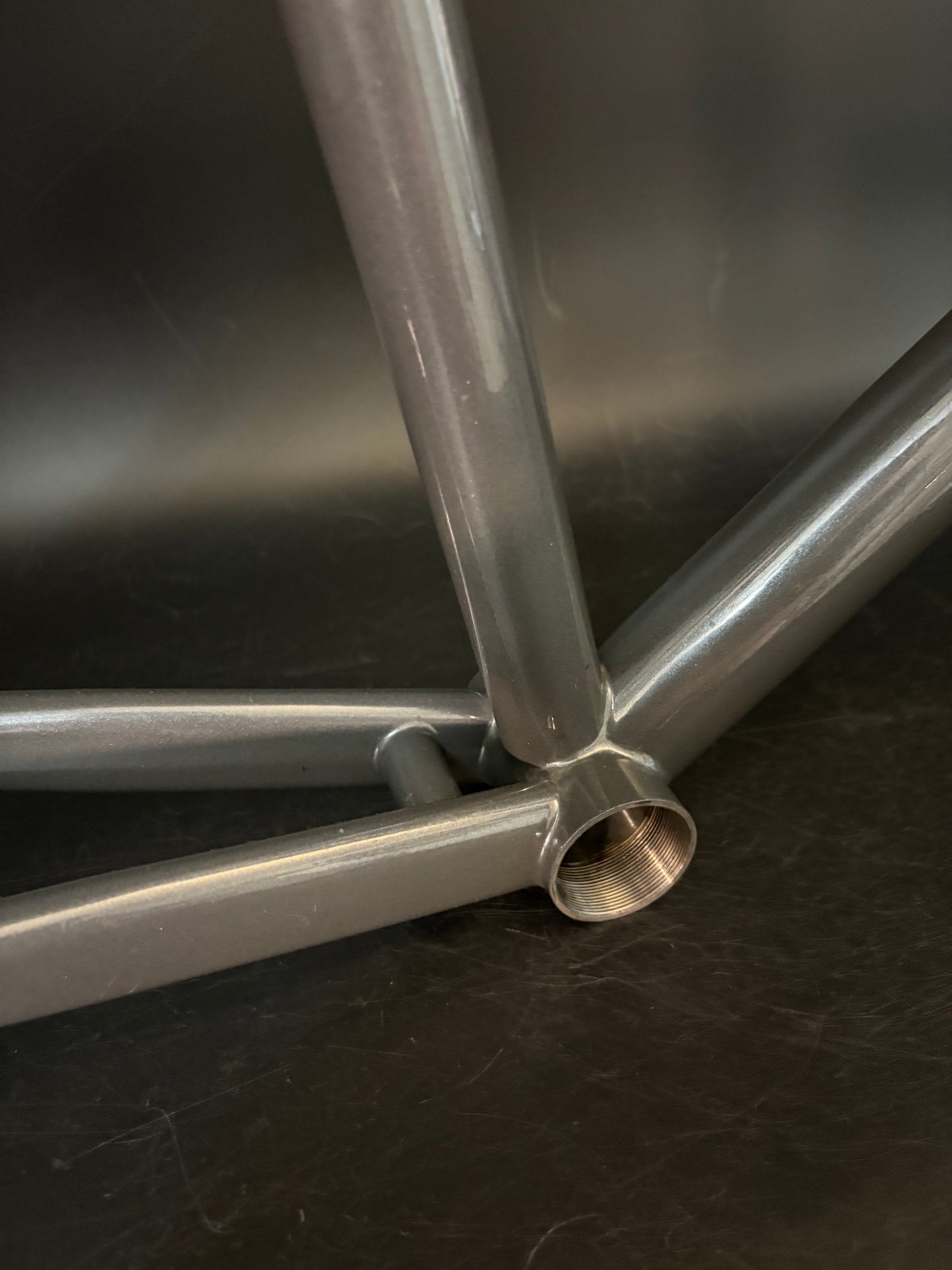 Broakland Pipe Bomb Frameset Grey Sparkle 59cm