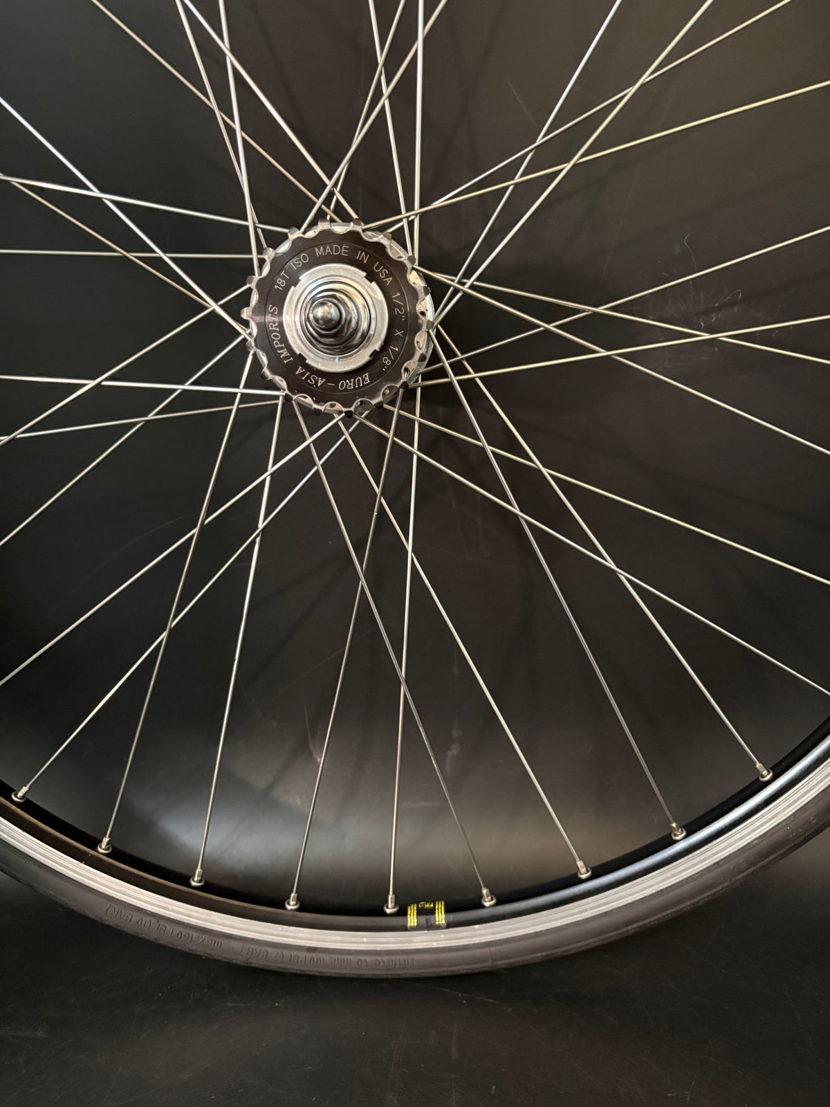 Mavic Open Pro Black / Suzue Pro Max Wheelset 36h