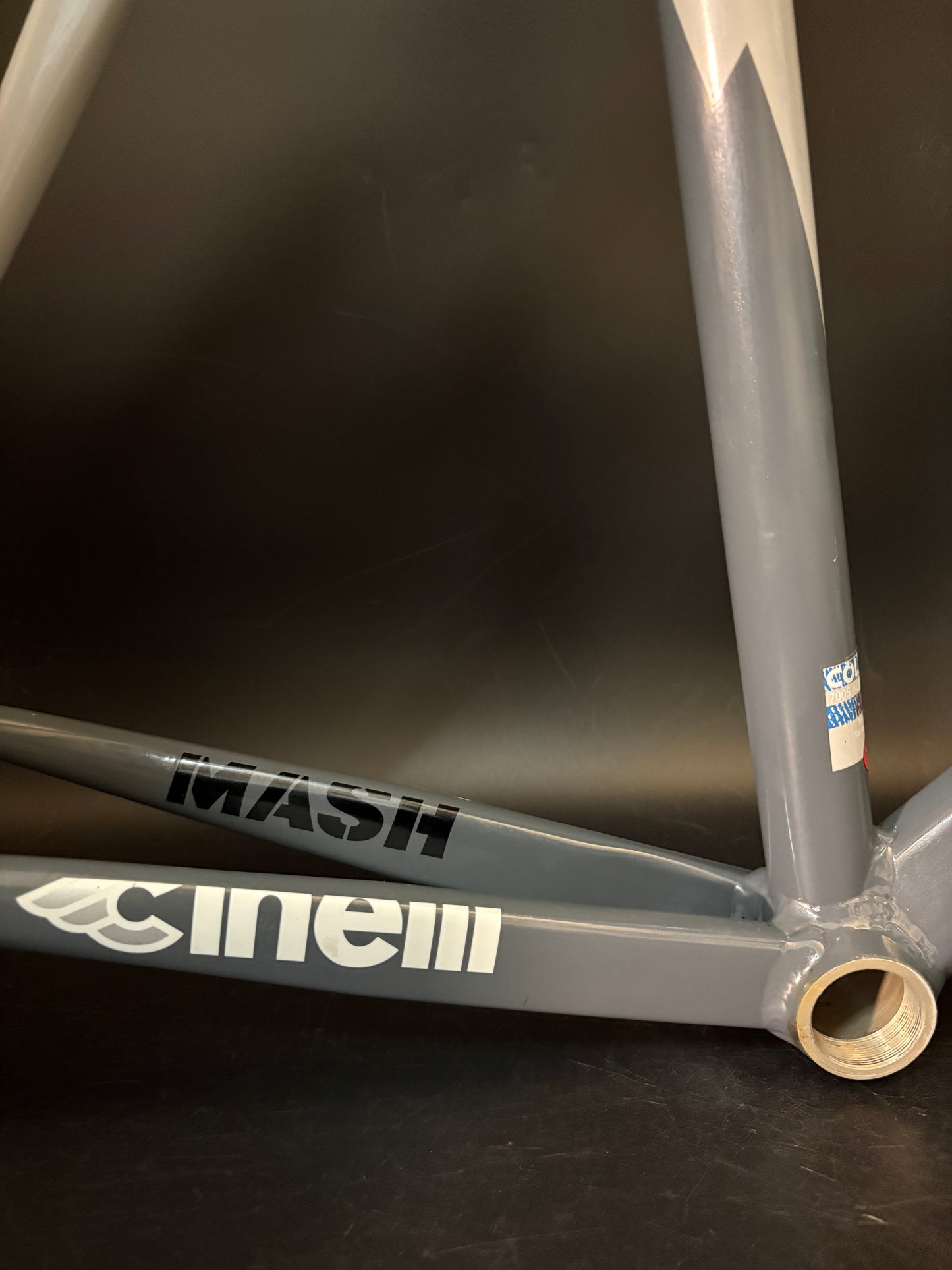 Cinelli Mash Bolt OG Frameset Grey 53cm