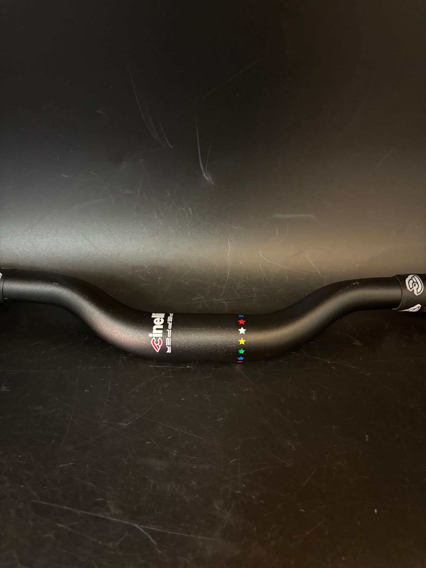 Cinelli Pepper Riser Handlebar Black 530mm 31.8