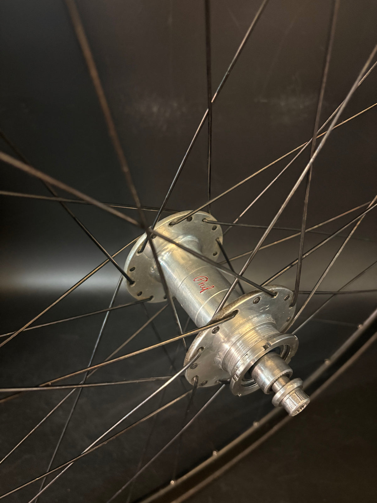 Velocity Deep V Black / Phil Wood Wheelset 32h