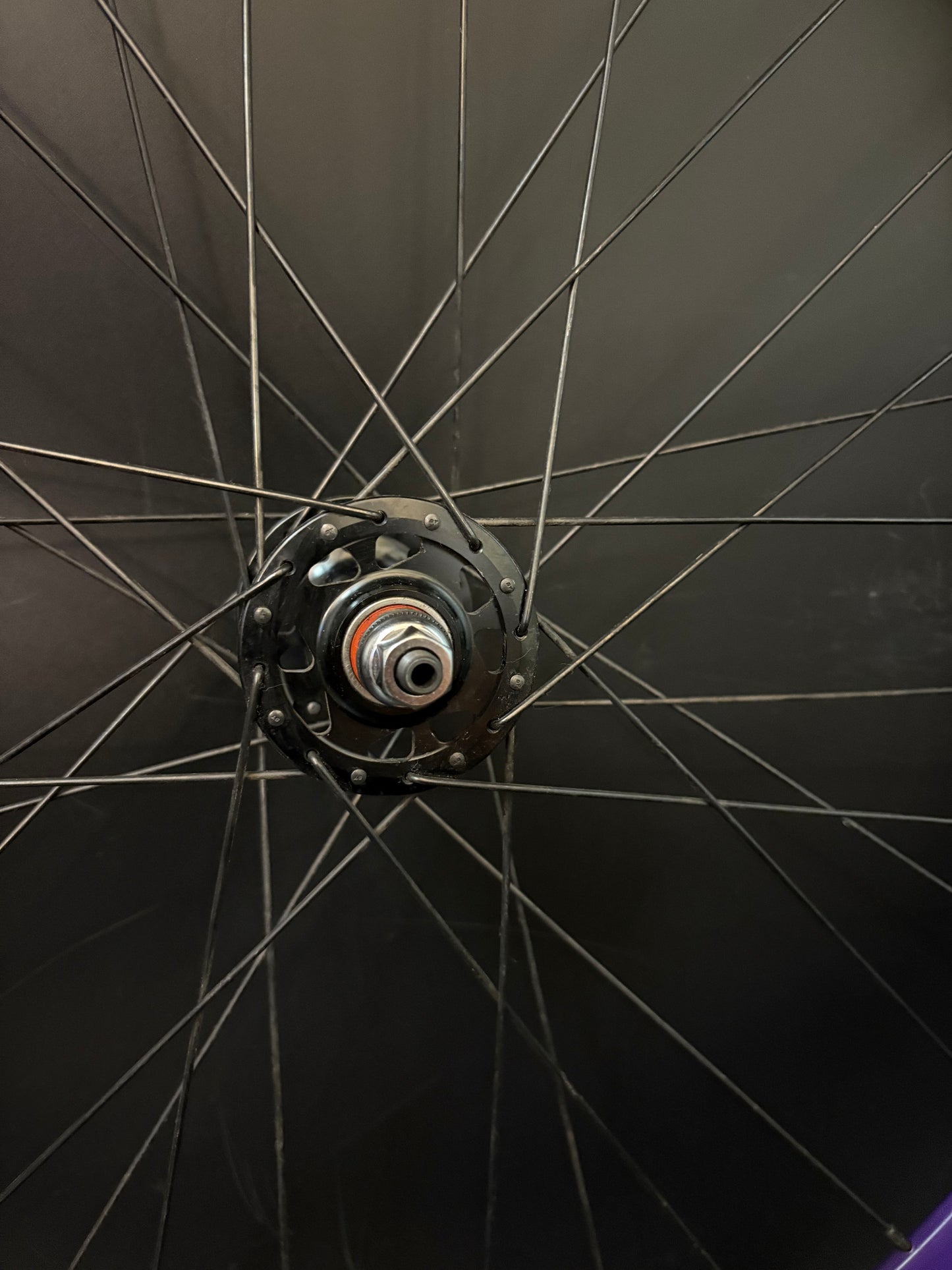 Velocity Deep V Purple / Origin 8 Wheelset 32h