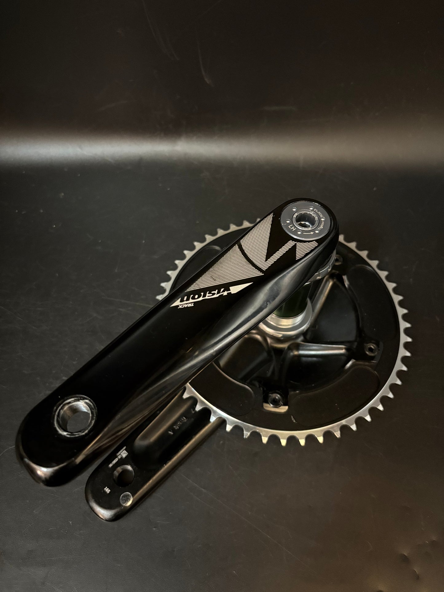 Vision Evo Track Crankset Black 165mm 49t