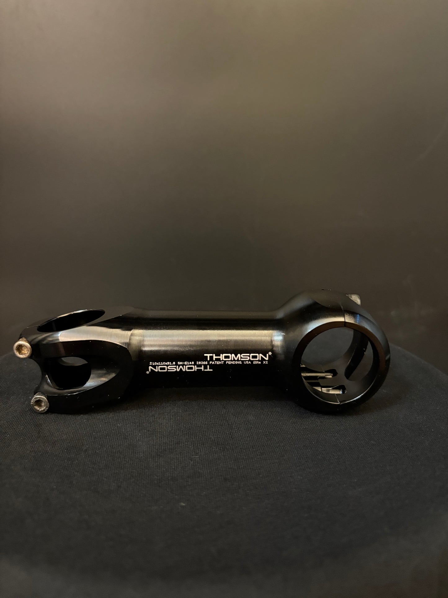 Thomson X2 Stem Black 110mm 31.8 10deg