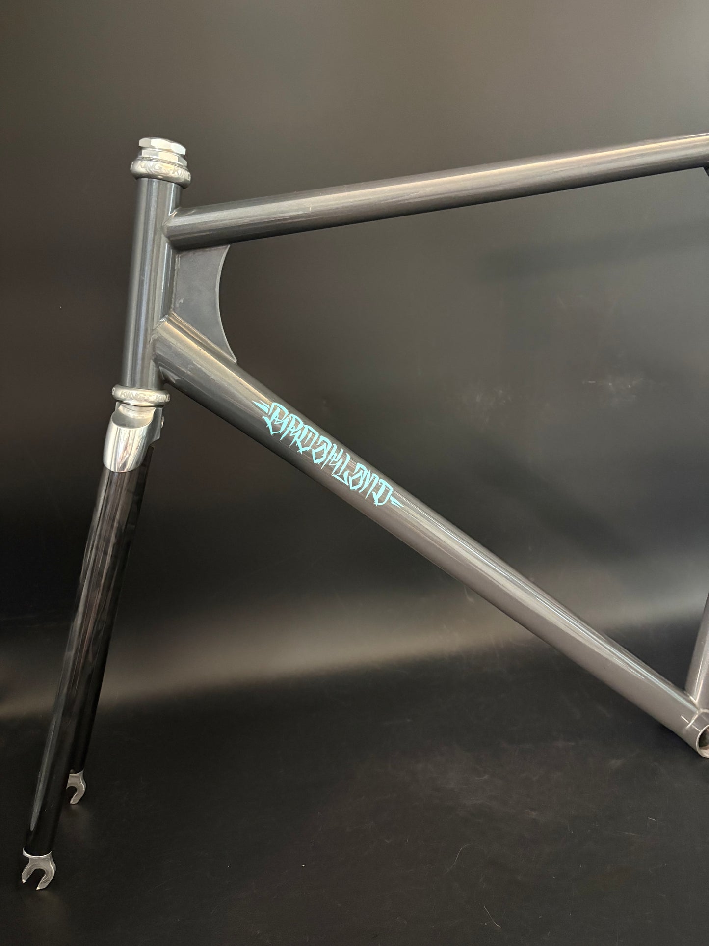Broakland Pipe Bomb Frameset Grey Sparkle 59cm