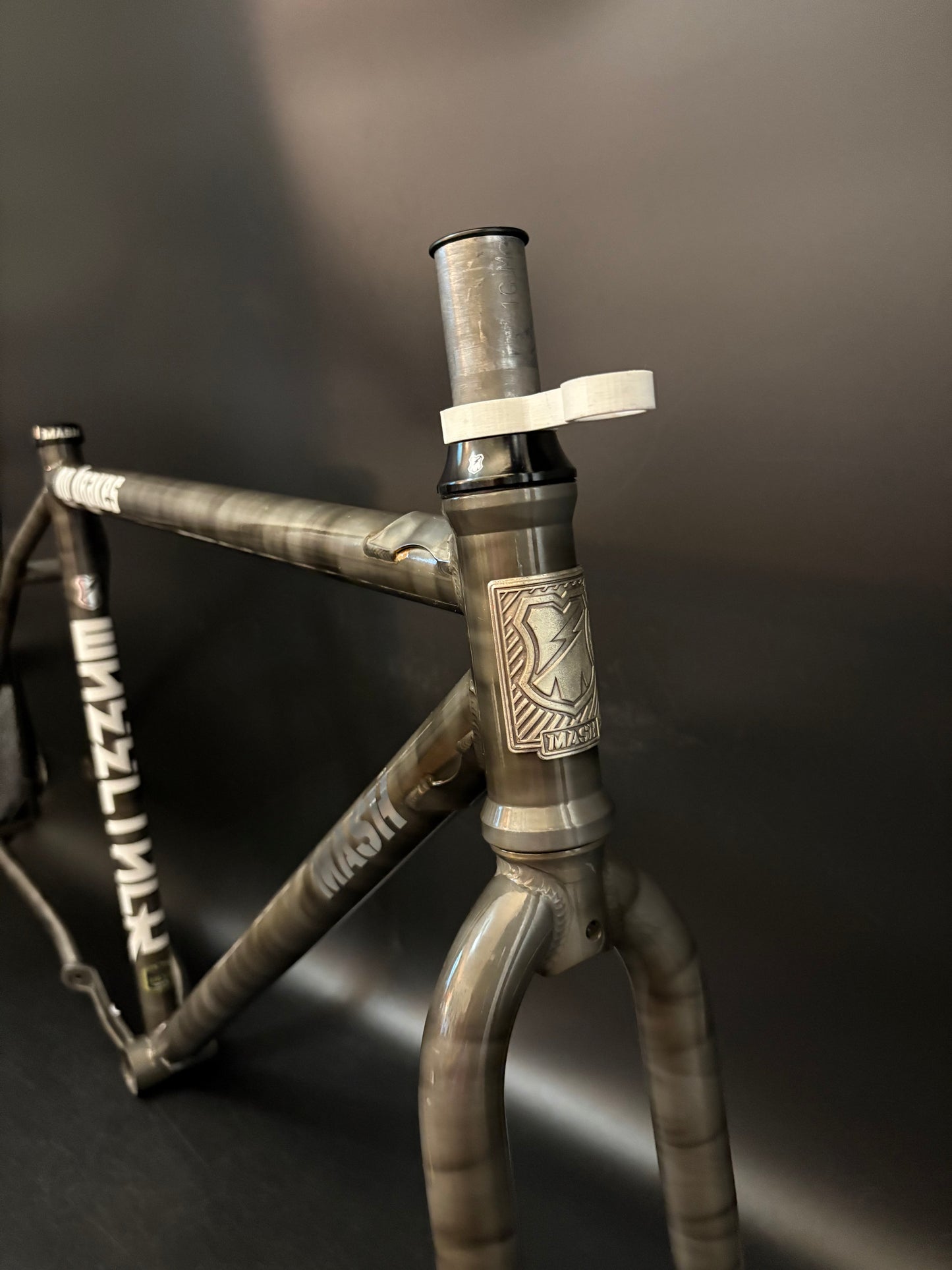 Mash Reyes Steel Frameset Phosphate Smoke Medium