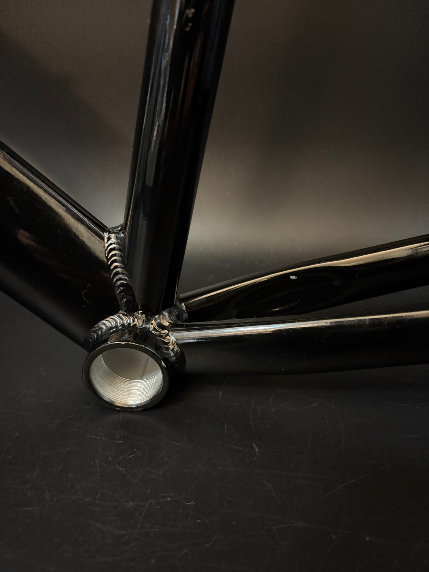 State Bicycle Black Label Frameset Black/Silver 57cm