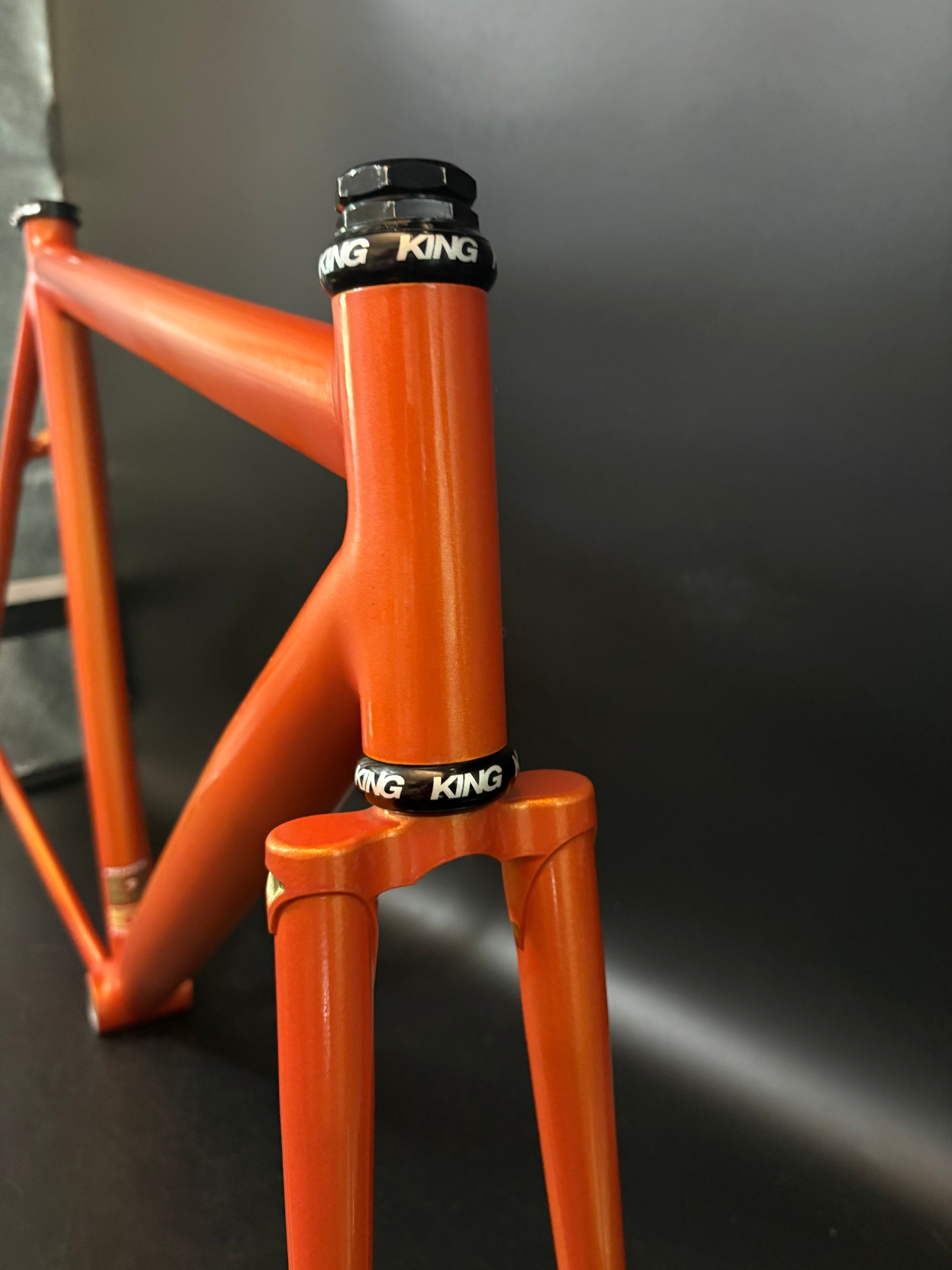 Superb Sprint Frameset Orange 56cm ST 54cm TT – Track Lab