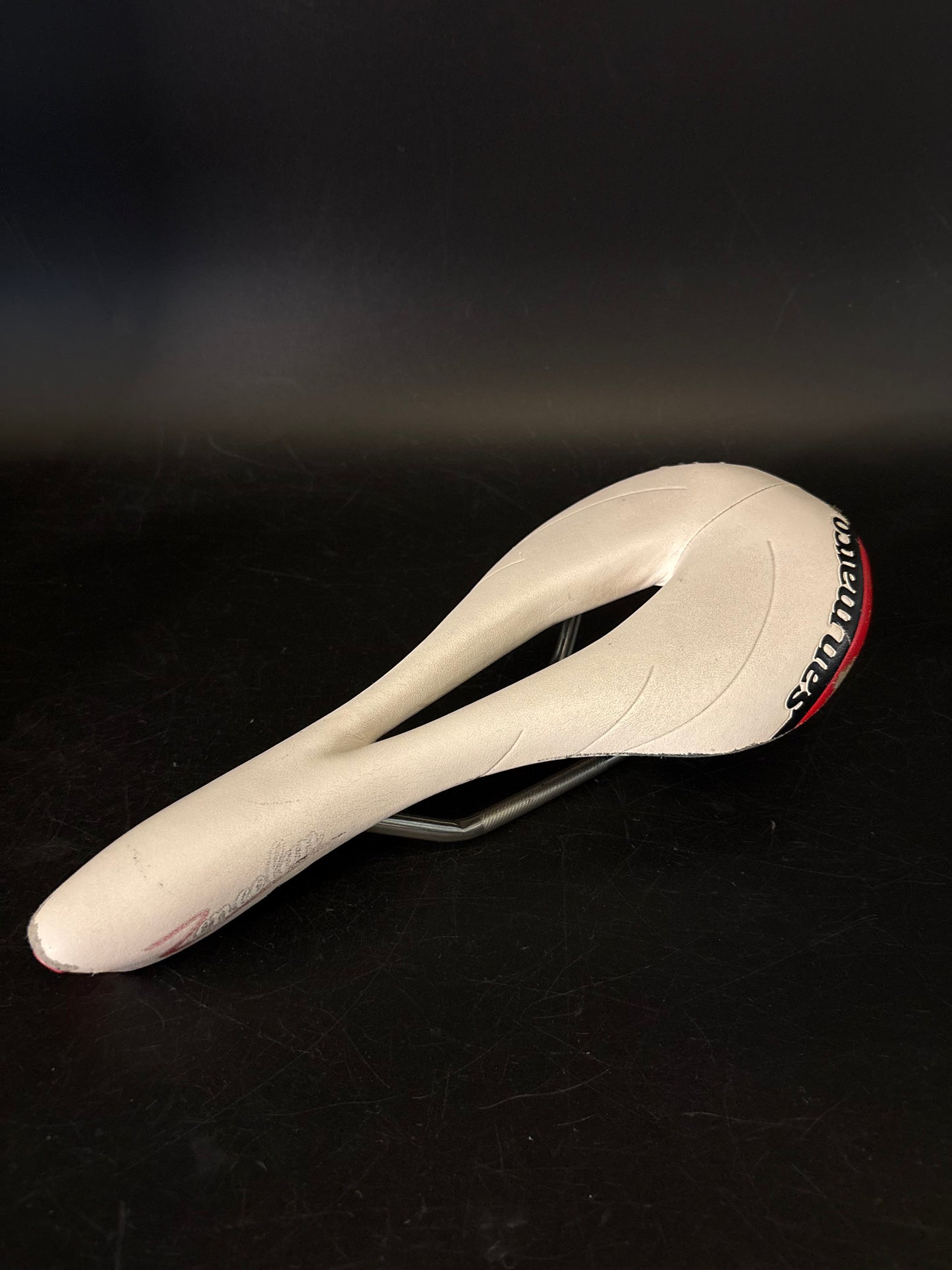San Marco Zoncolan Saddle White/Red