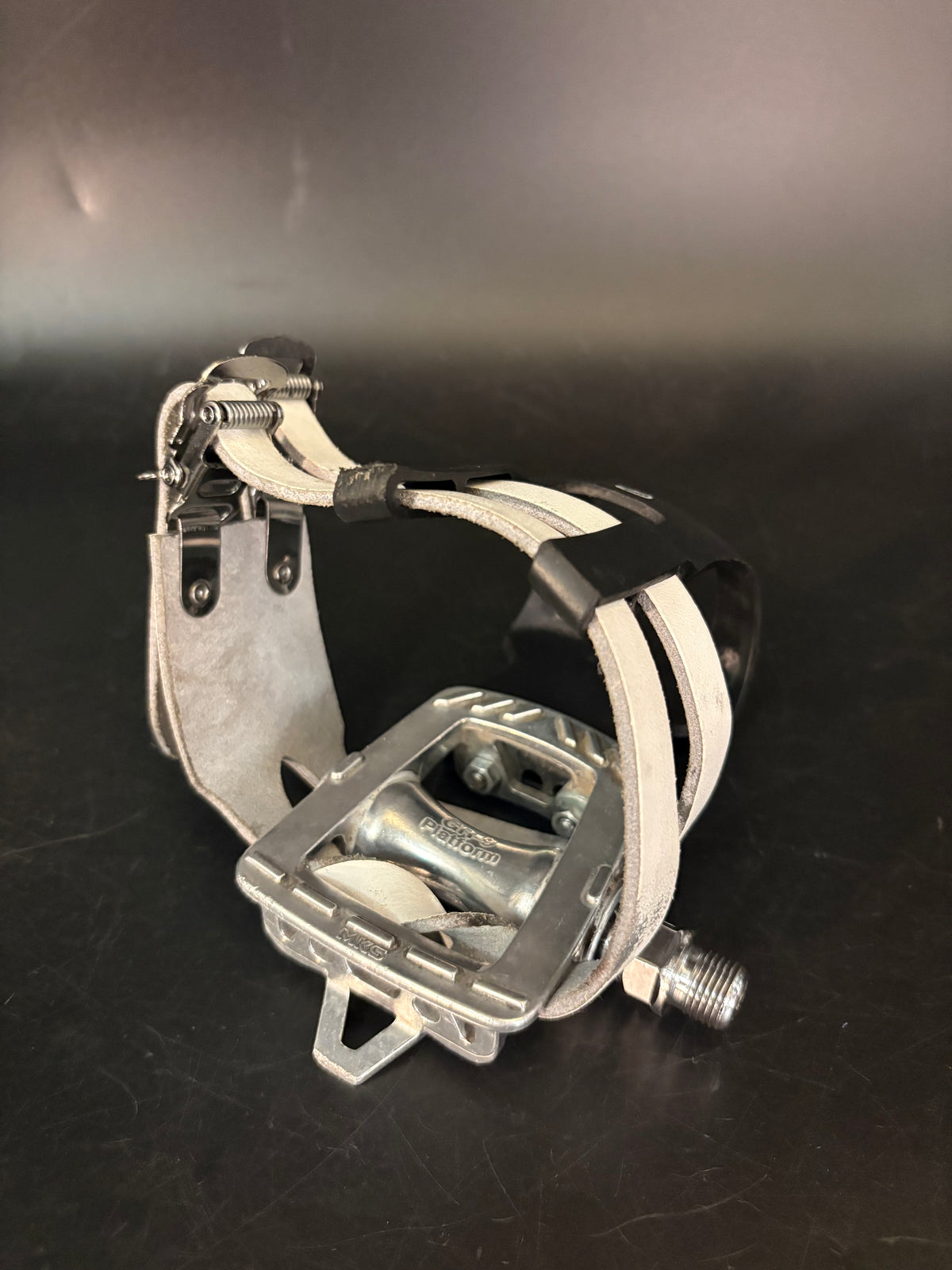 MKS GR-9 / All City Double Straps White Pedal Setup