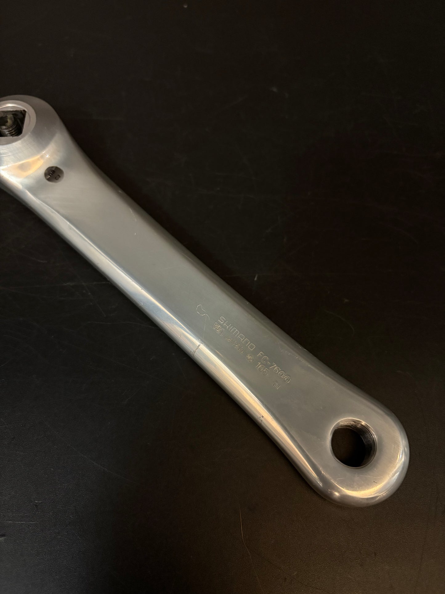 Dura Ace 7600 Cranks Silver 165mm