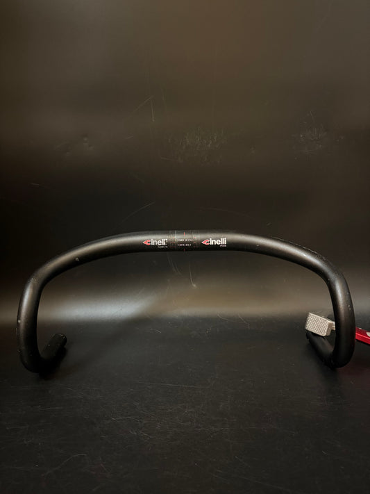 Cinelli Pista Drop Handlebar Black 42cm 31.8