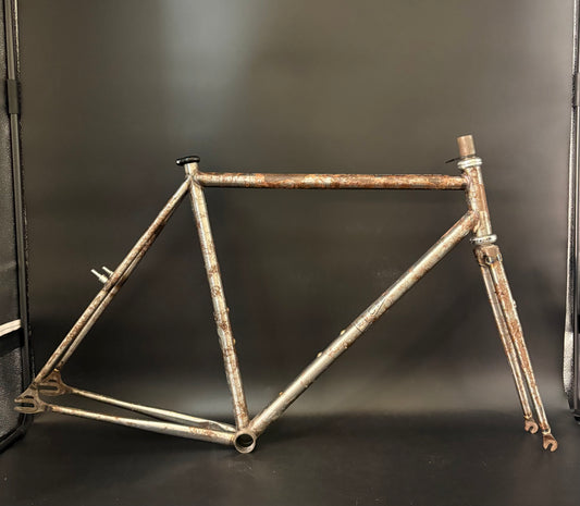 Chas’ Cinelli Mash Work Frameset Raw Prototype #1 55cm