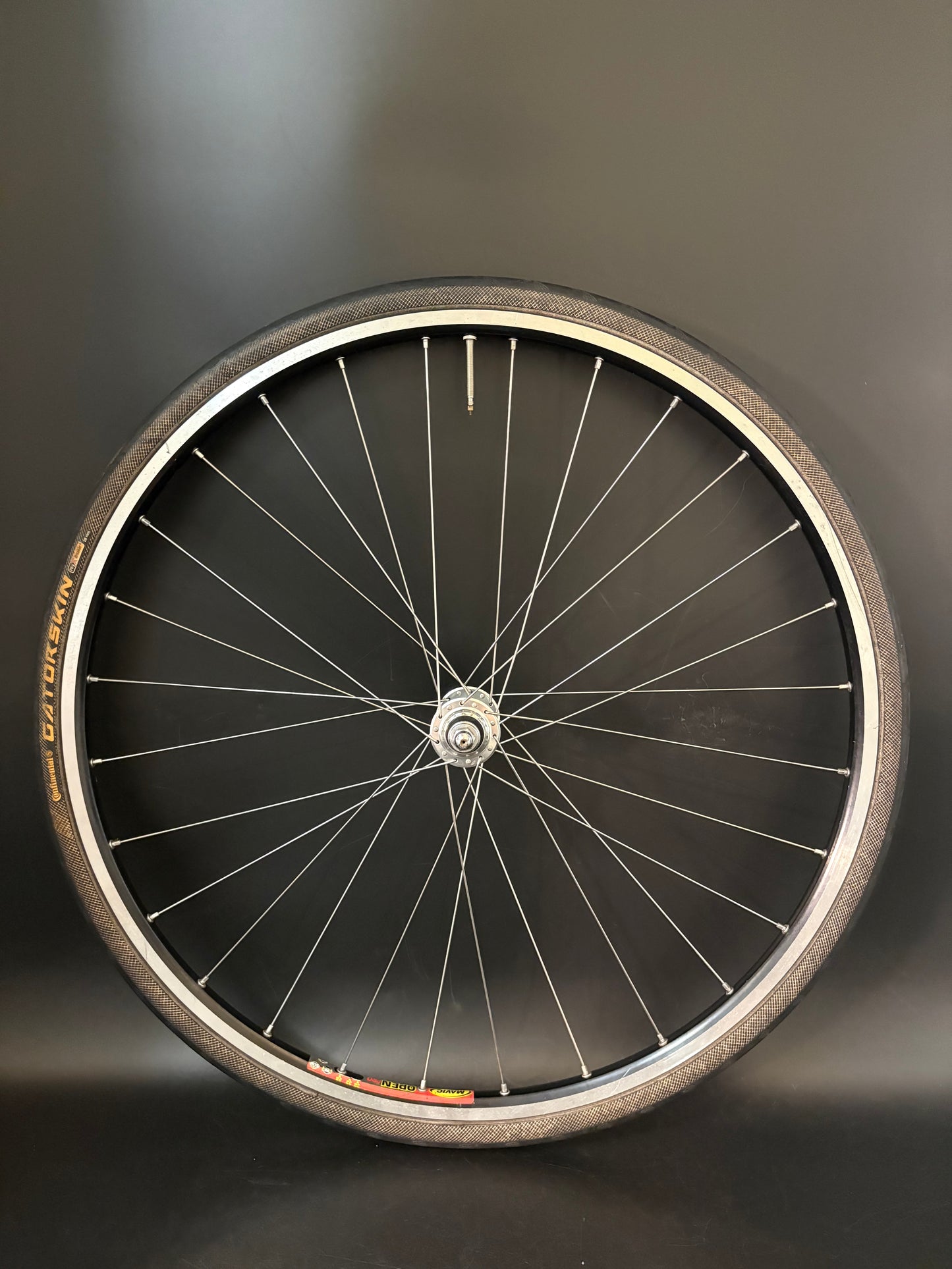 Mavic Open Pro Black / Dura Ace LF 7710 Wheelset 28h