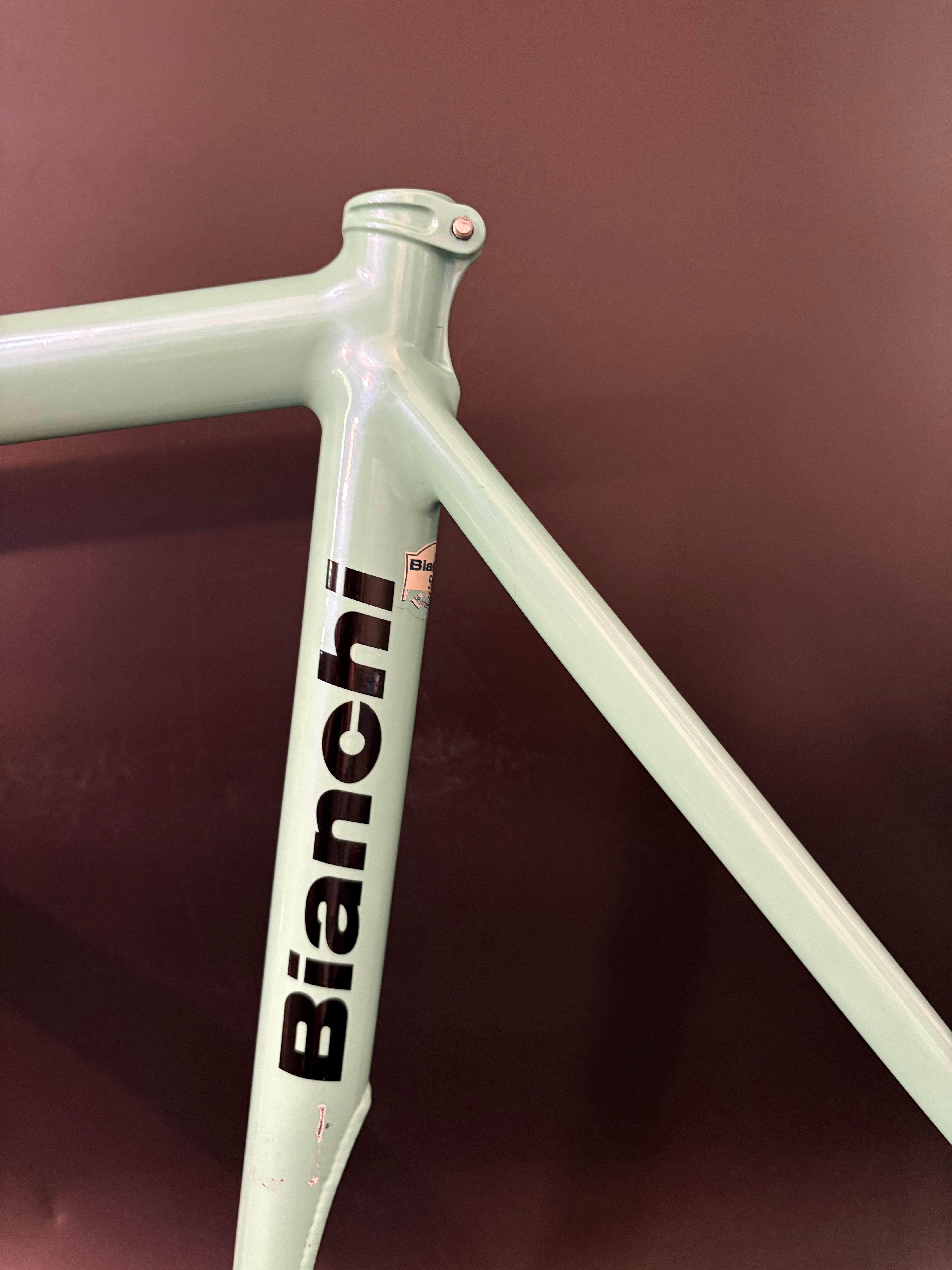 Bianchi Pista Concept 2006 Frameset Celeste 55cm – Track Lab