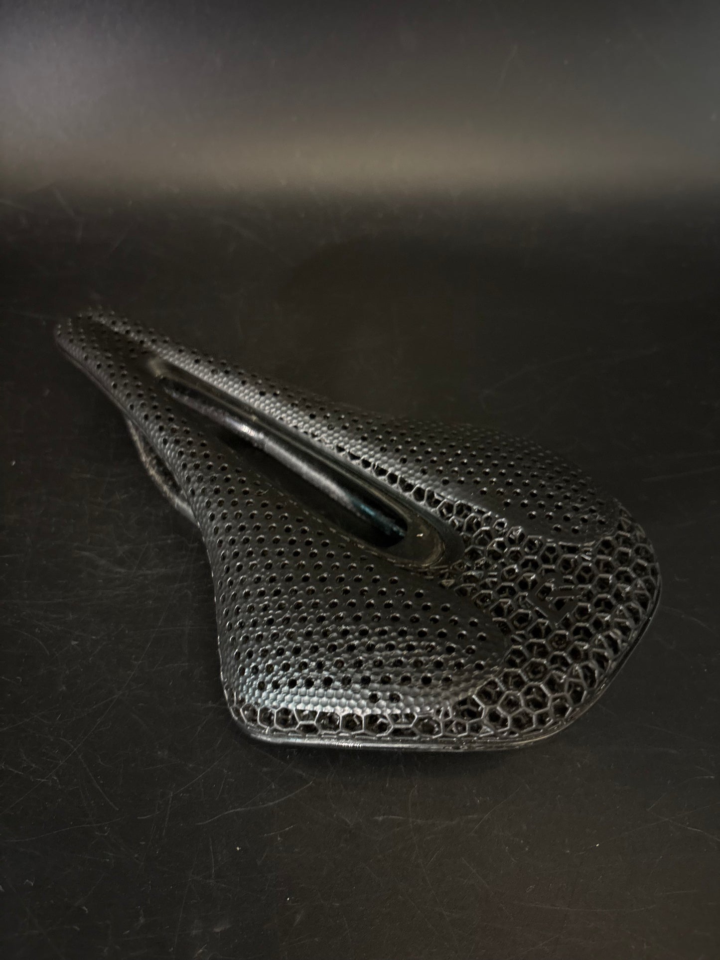 Ryet 3D Print Saddle Black Carbon