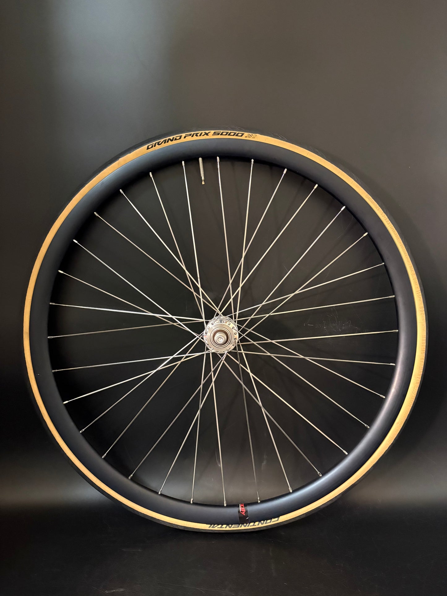 Velocity Aileron Black / Phil Wood LF Wheelset 32h