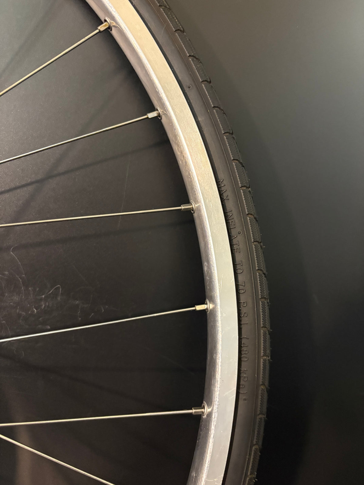 H Plus Son Tb14 Silver / Paul Components Purple Wheelset 32h