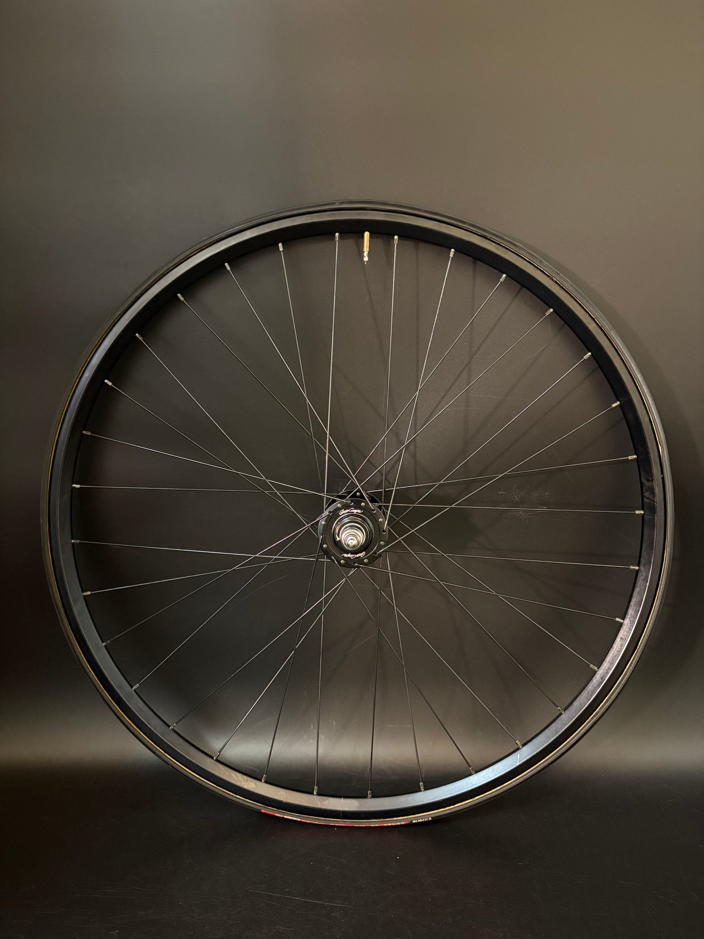 Unbranded Tubular Rims Black / Gran Compe HF Wheelset 32h