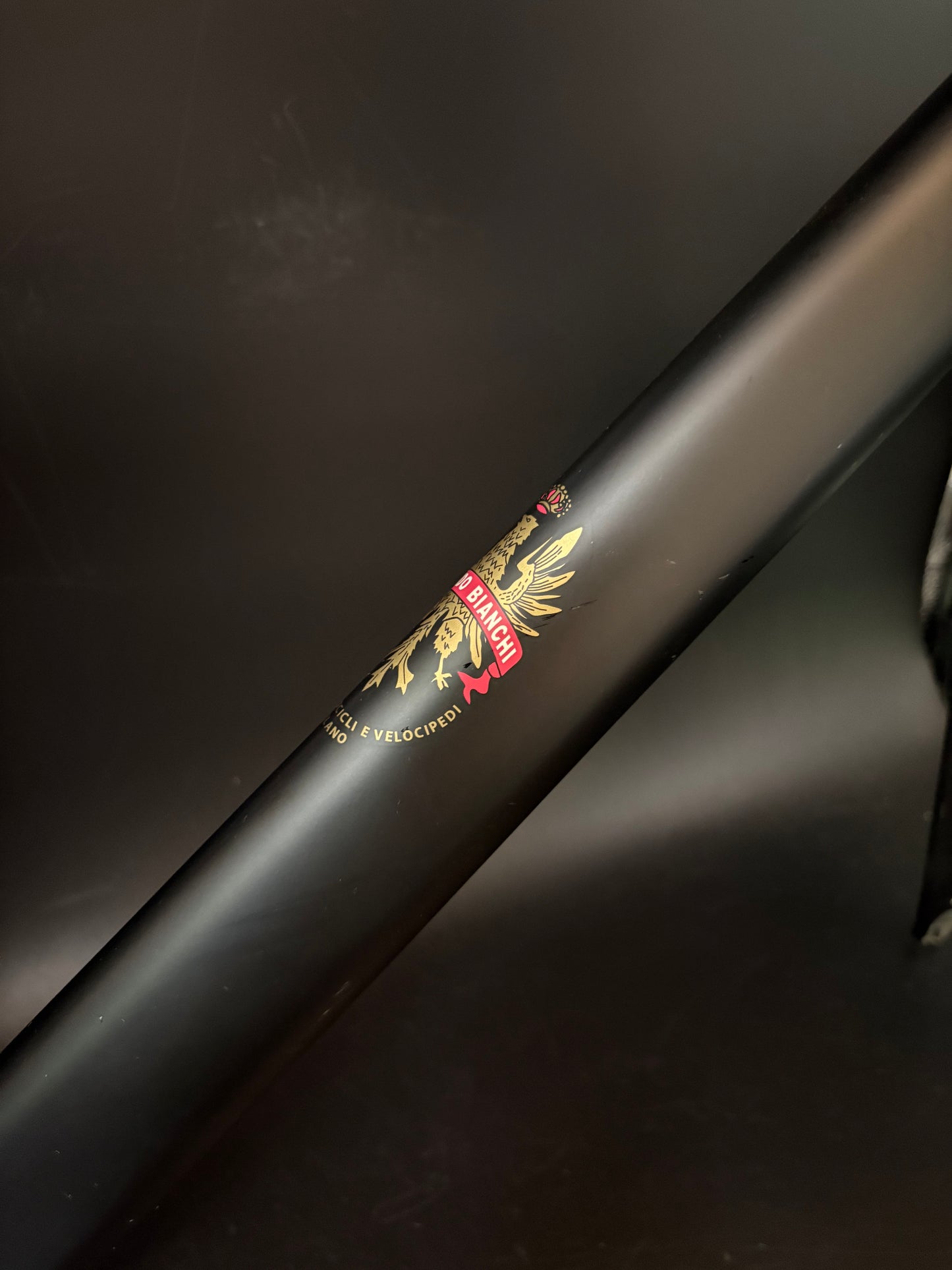 Bianchi Super Pista Frameset Black 49cm