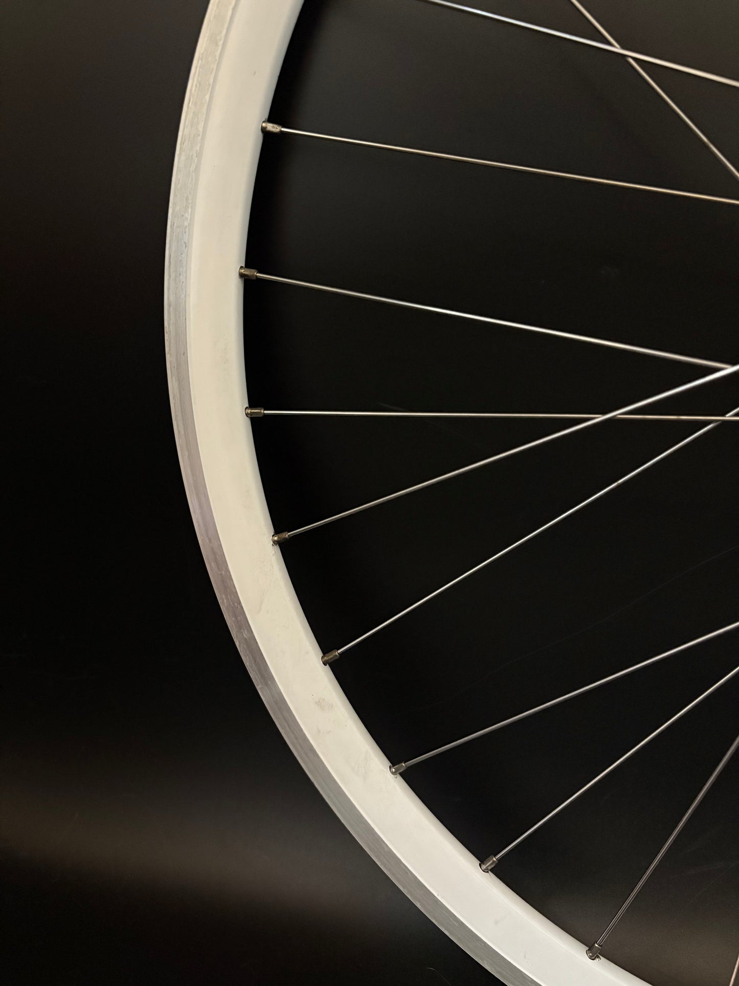 Shroom Components White Machined Wheelset 32h