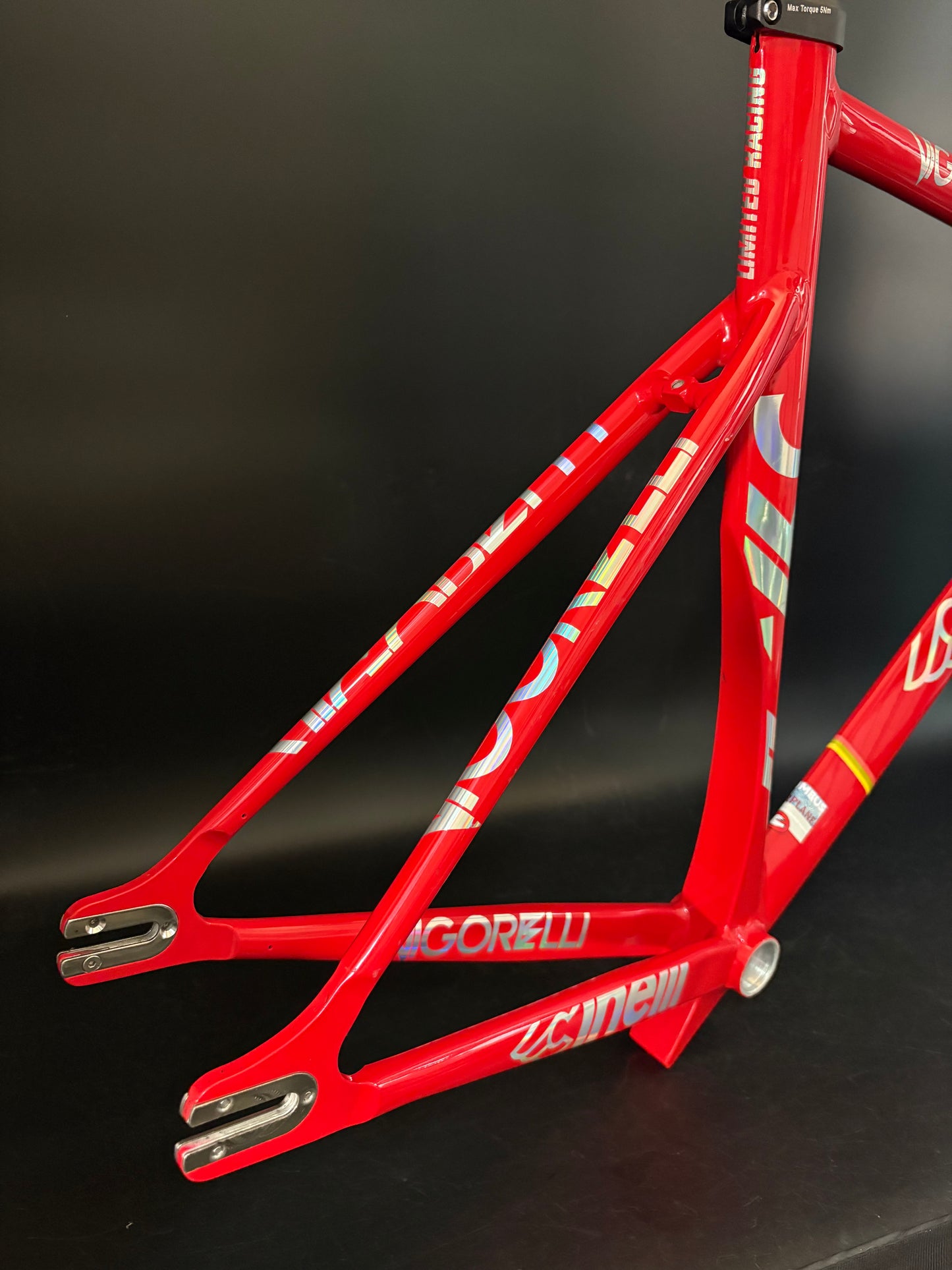 Cinelli Vigorelli Shark Frameset Red 54cm