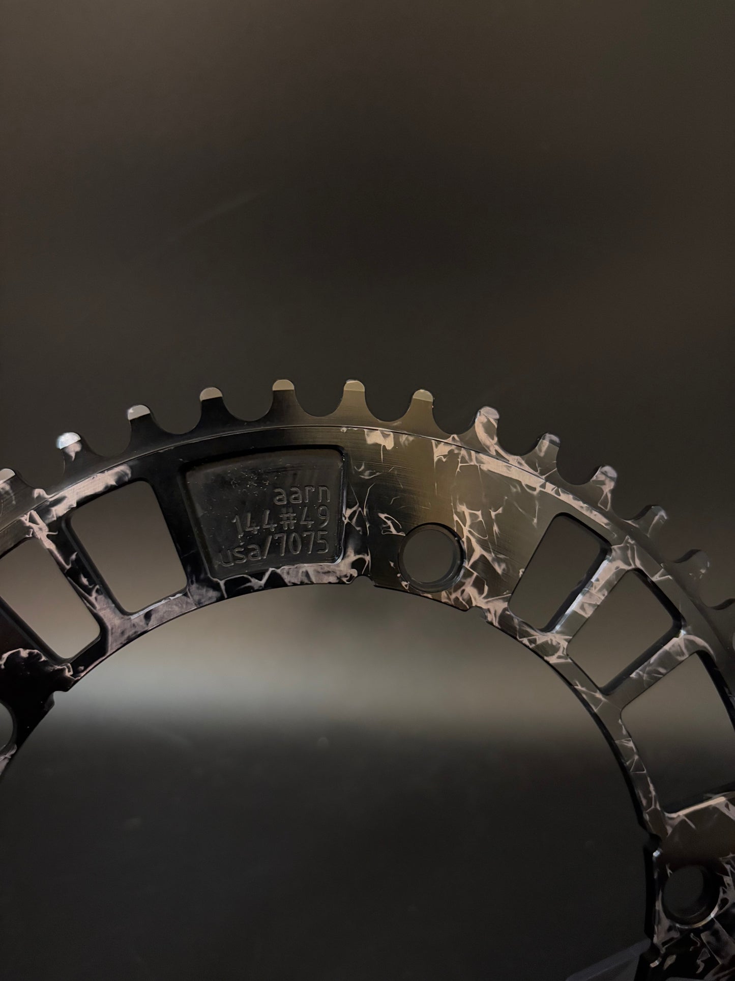 NEW Aarn x Mash SF Chainring Smoke 49t