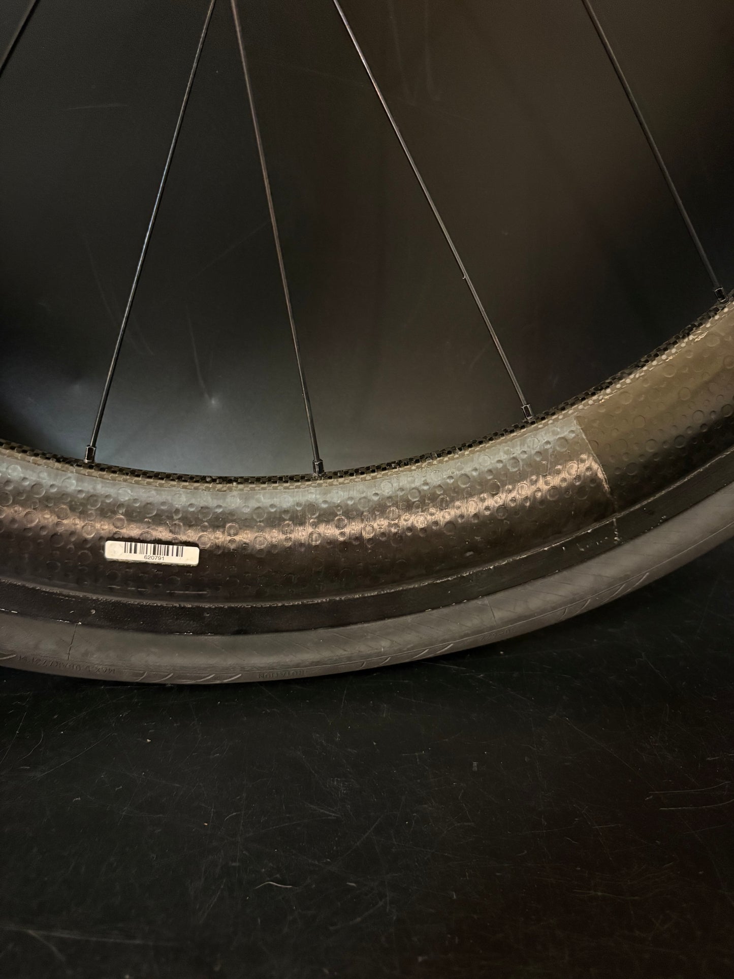 Zipp 404 Carbon Clincher / Phil Wood LF Front Wheel 24h