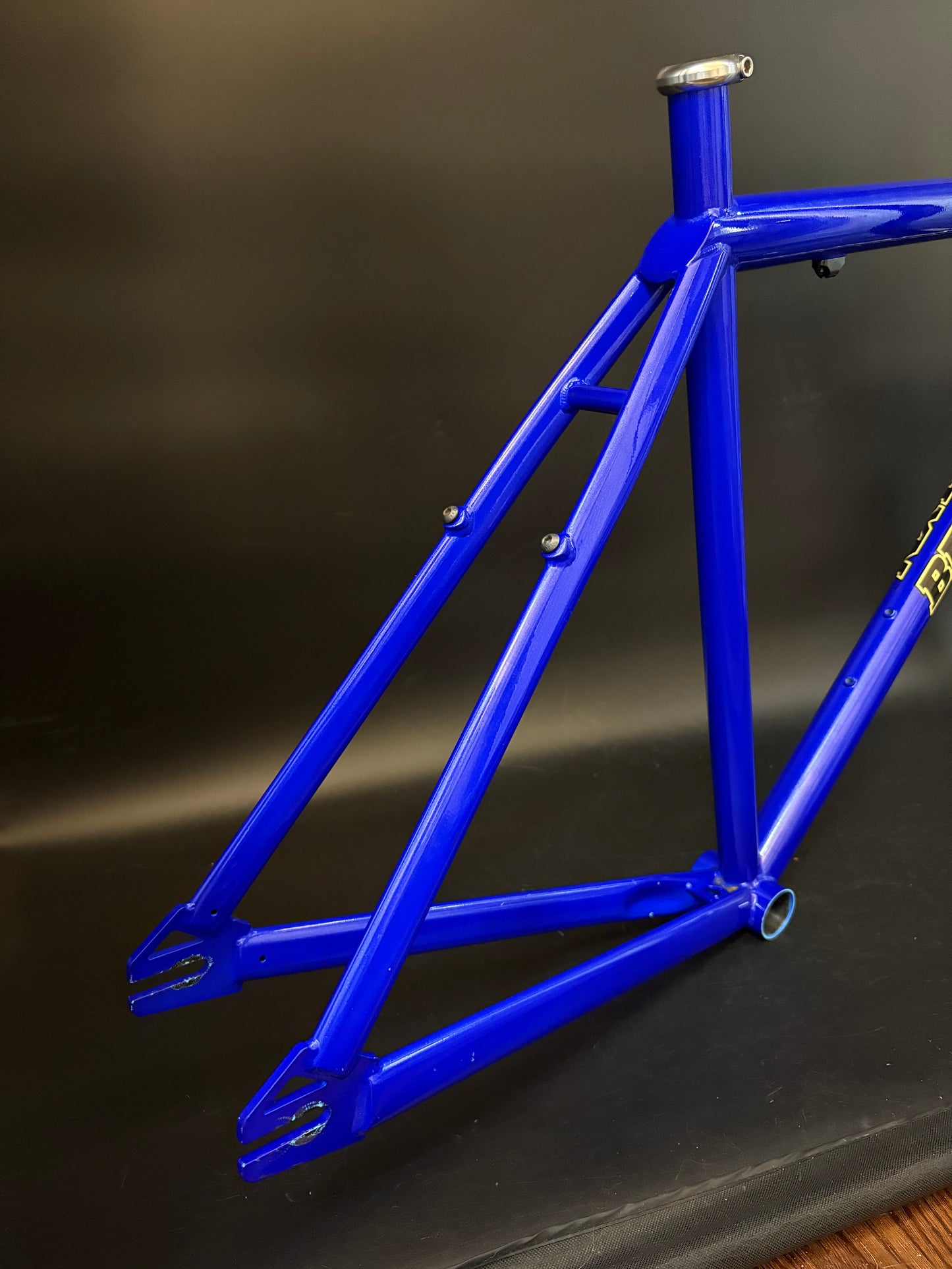 Brooklyn Machine Works Gangsta Track v4 Frameset Blue Medium