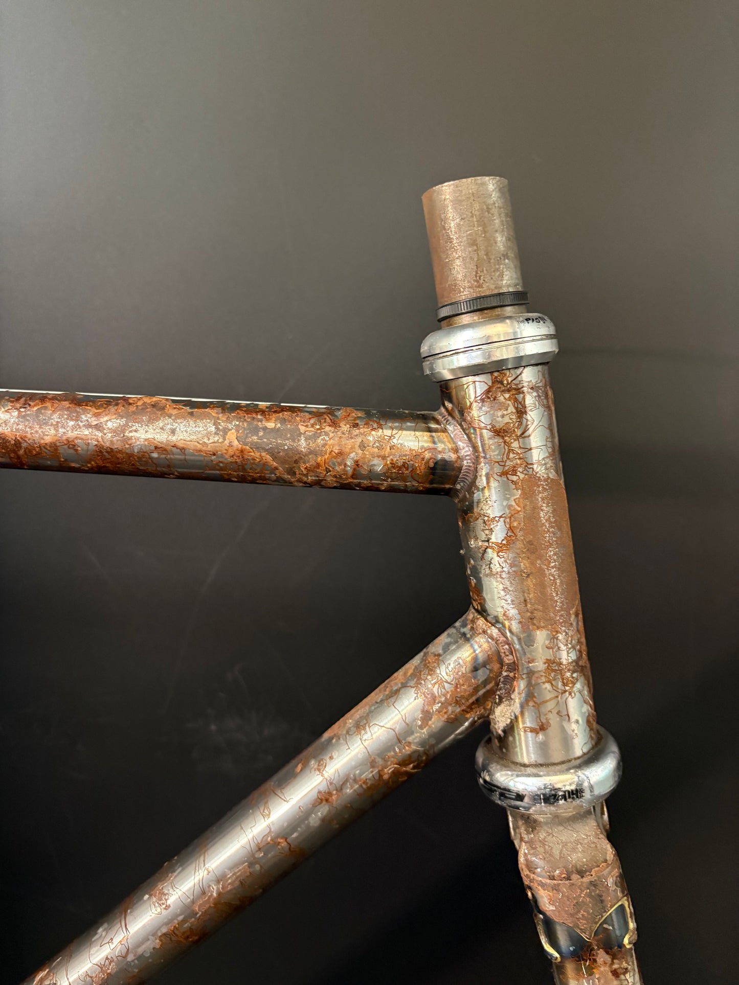 Chas’ Cinelli Mash Work Frameset Raw Prototype #1 55cm