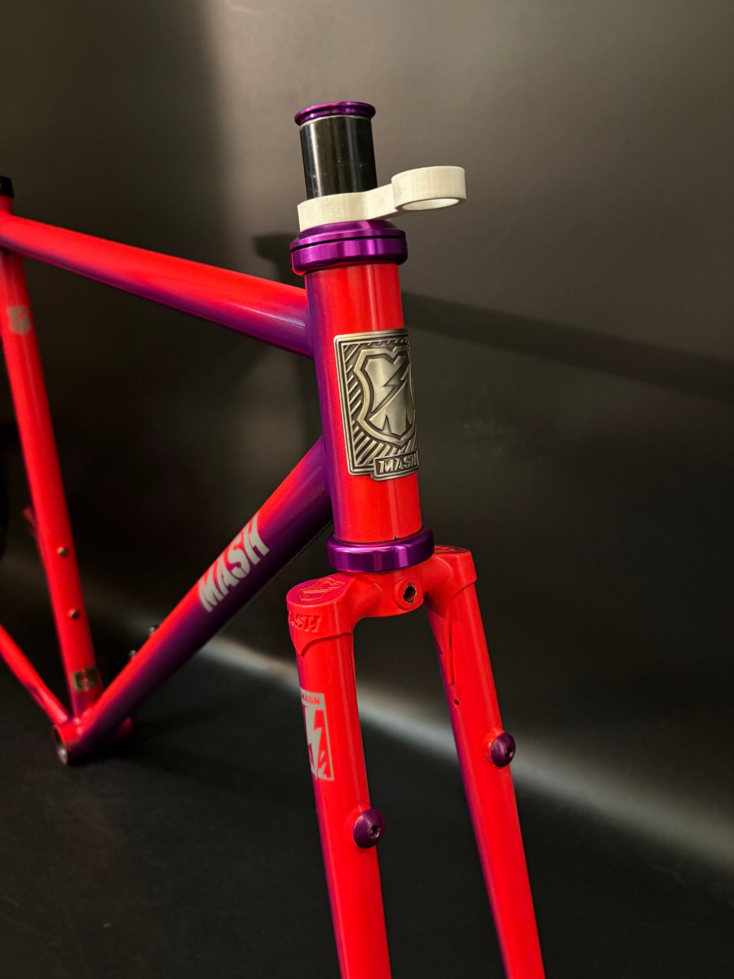 Mash Steel Frameset Neon Purple Fade 53cm