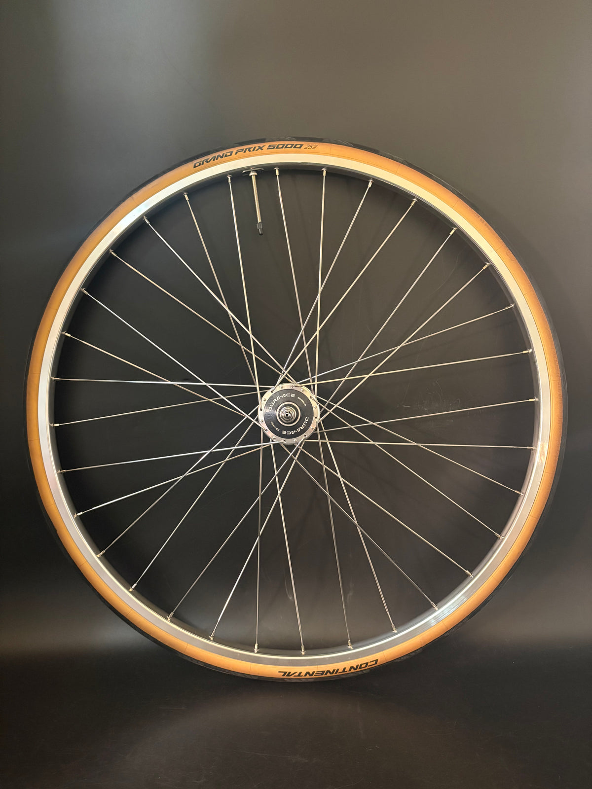 H Plus Son Tb14 / Dura Ace 7600 Wheelset Silver 32h