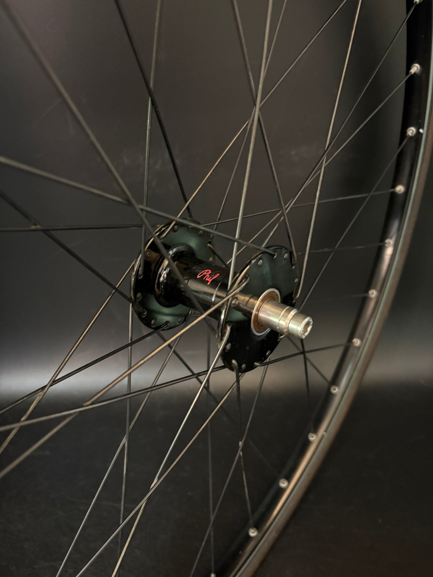 H Plus Son TB14 Black / Phil Wood Wheelset 32h