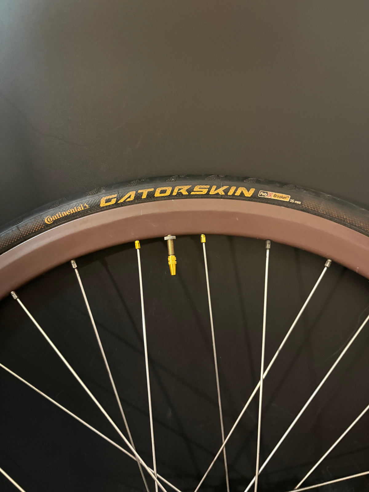 Velocity Deep V Brown / Formula Rear Wheel 32h