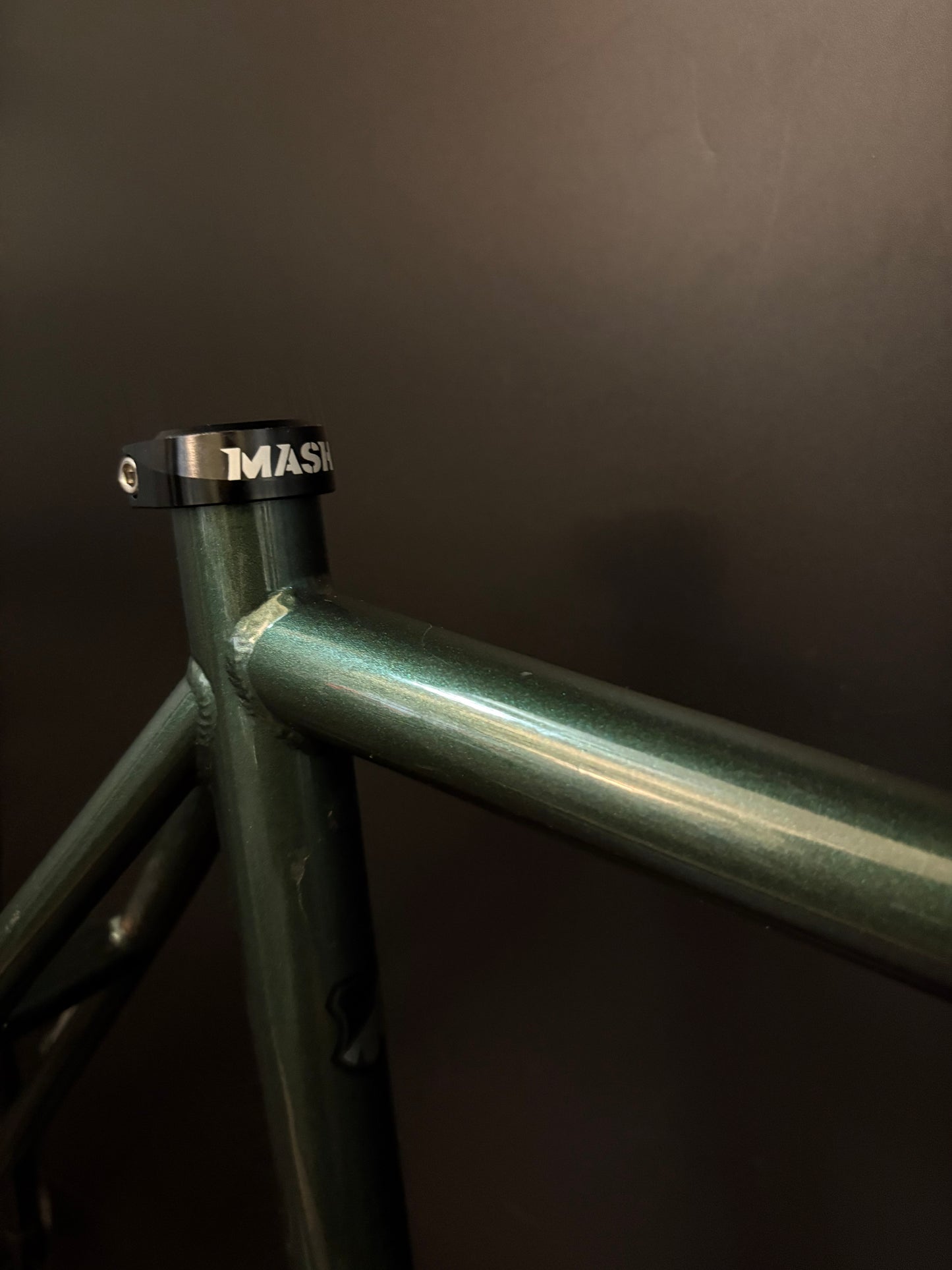 Mash Steel Frameset Green 55cm w/ Mash Rack + Camo ILE x Mash Rack Bag