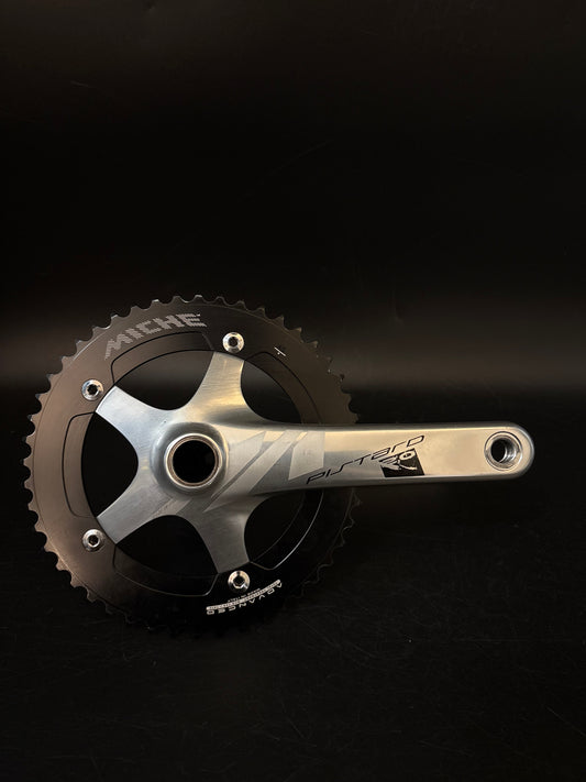 Miche Pistard 2.0 Crankset Silver 170mm 48t