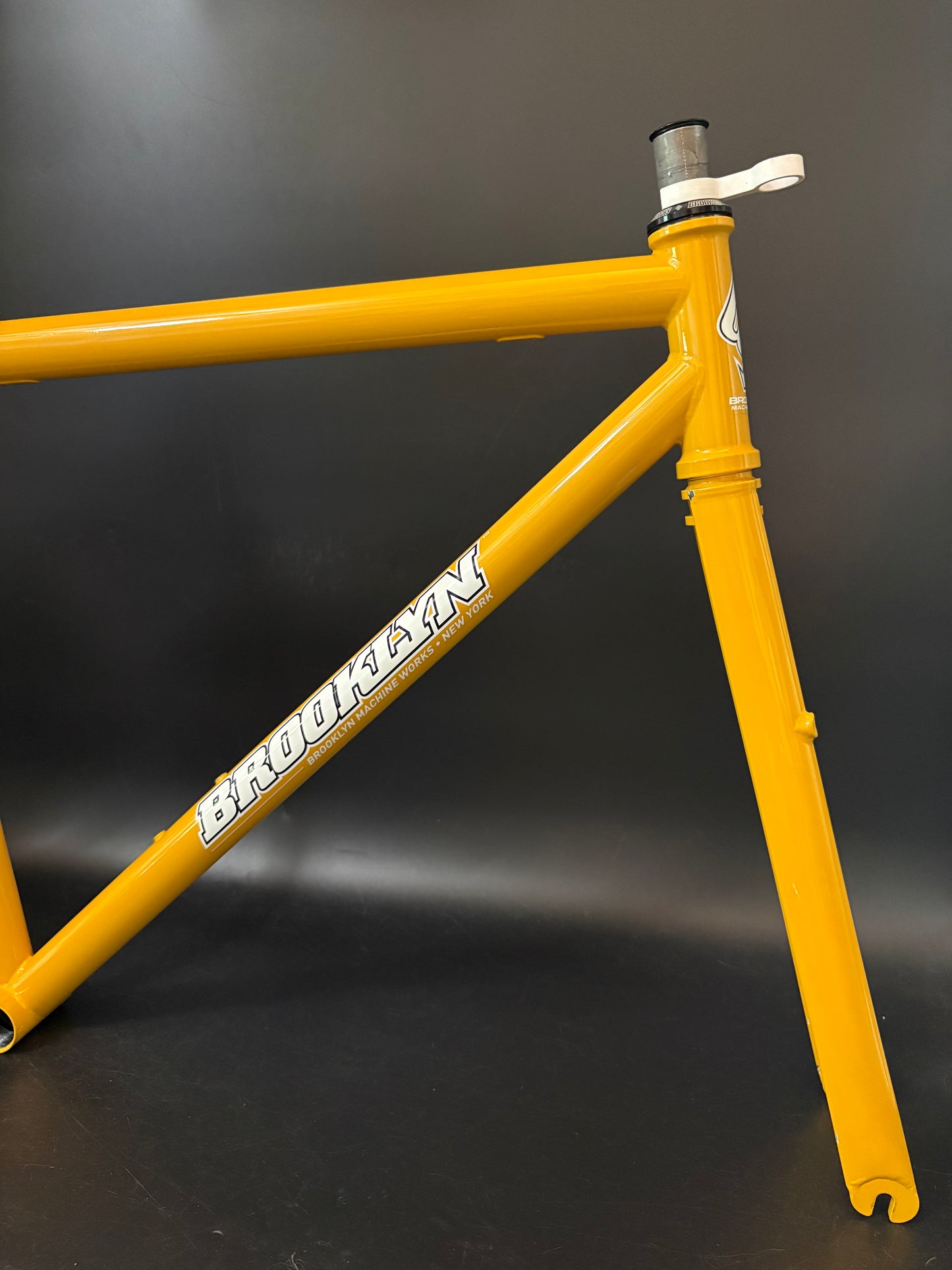 Brooklyn Machine Works Gangsta Track v4 Frameset Yellow Medium