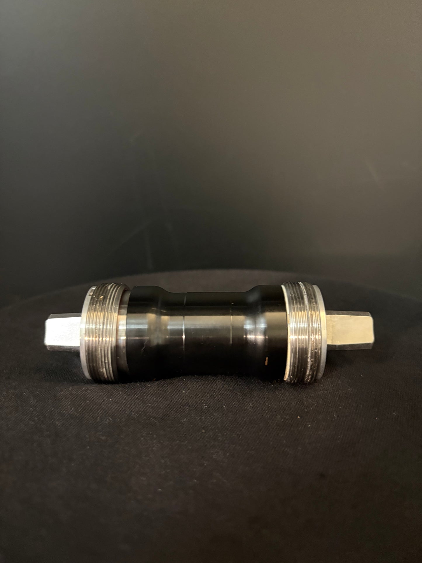 Phil Wood Bottom Bracket Black 110.5mm ISO w/ Mudguards