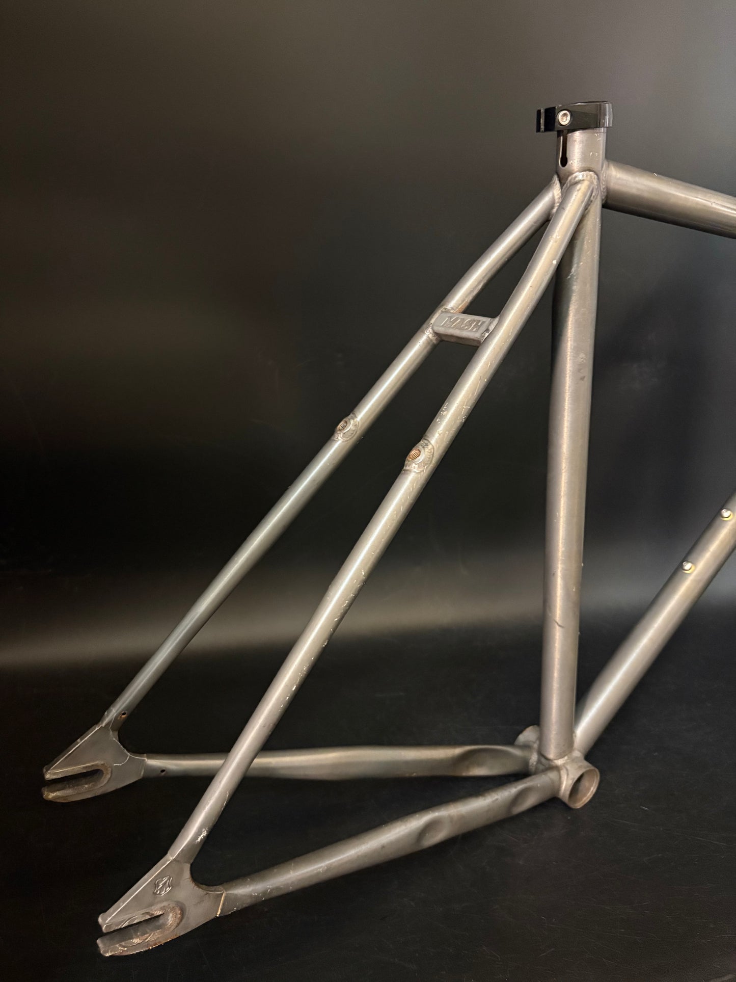 Mash Steel Frameset Raw 50cm XS w/ Rack