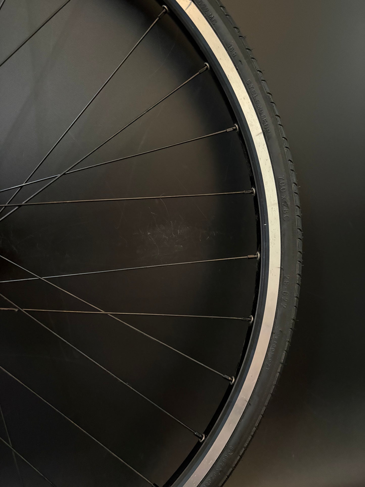 Mavic Open Pro / Phil Wood HF Wheelset Black 32h