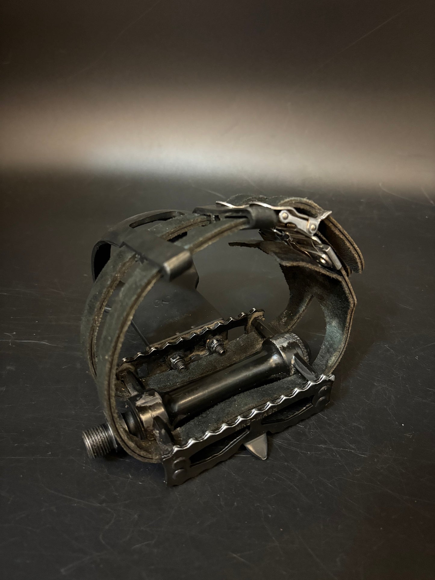 MKS Mash Pedals Black / Mash Double Straps Pedal Setup