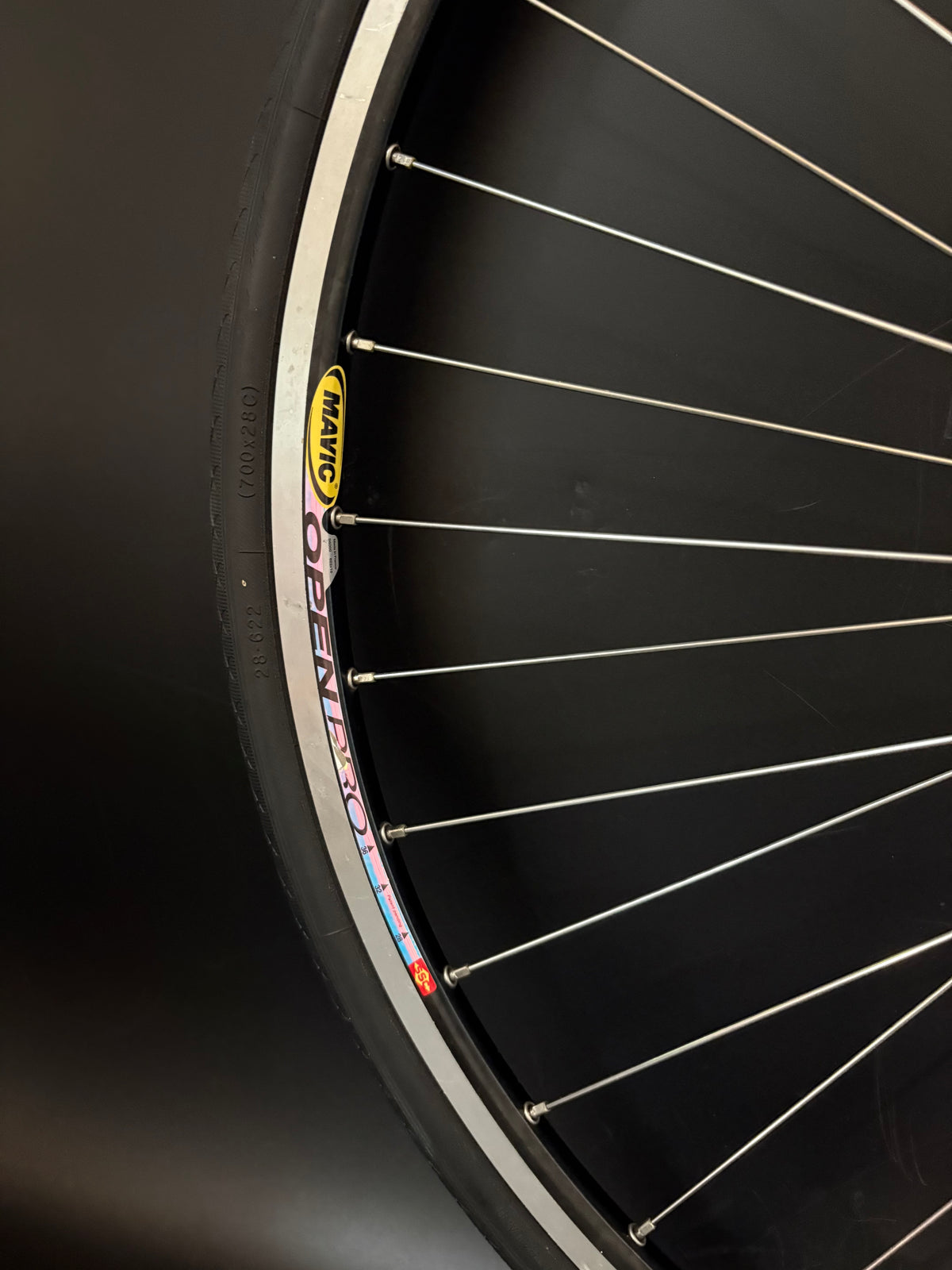 Mavic Open Pro Black / Suzue Pro Max Wheelset 36h