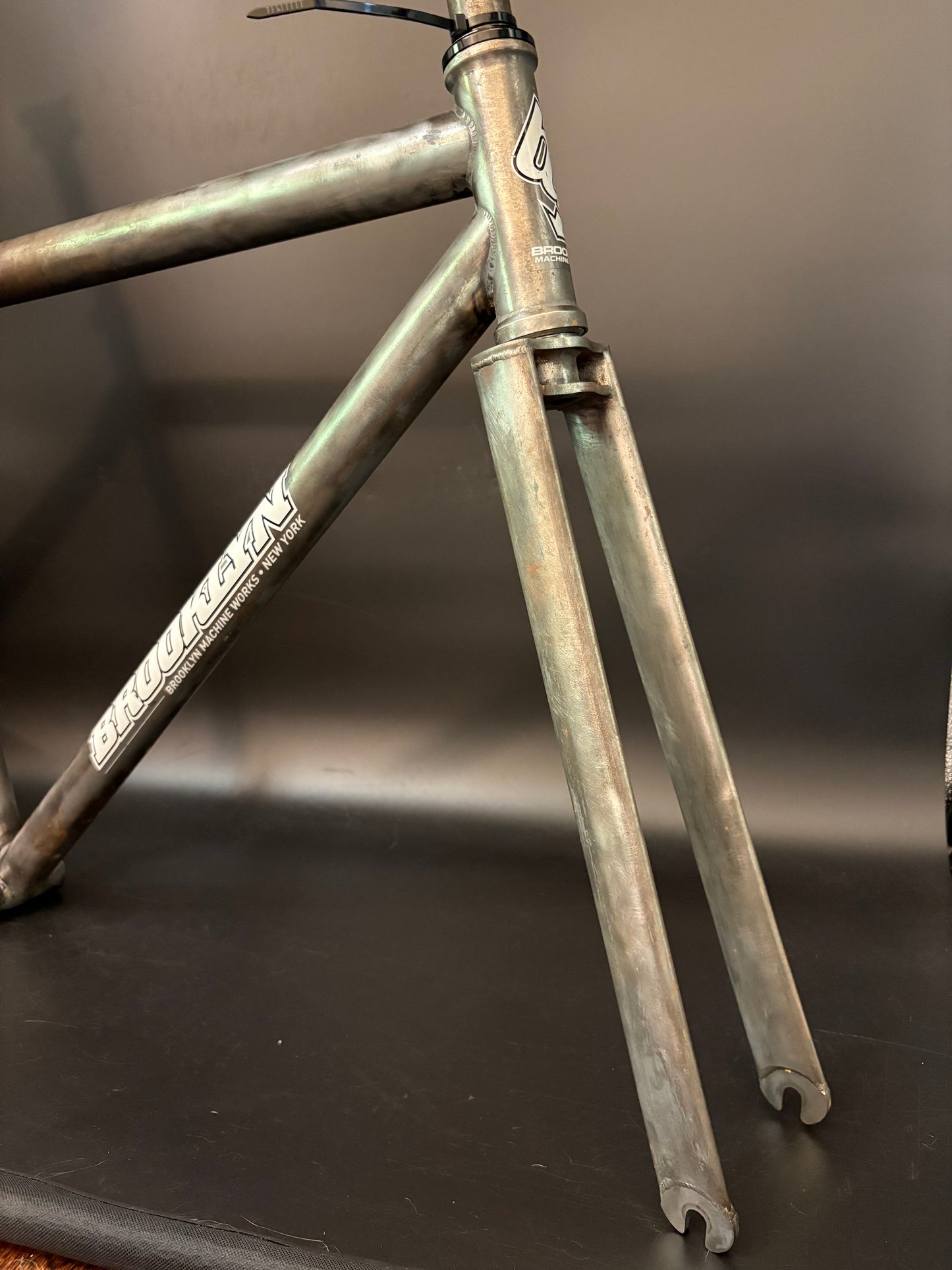 Brooklyn Machine Works Gangsta Track v1 Frameset Raw 54cm